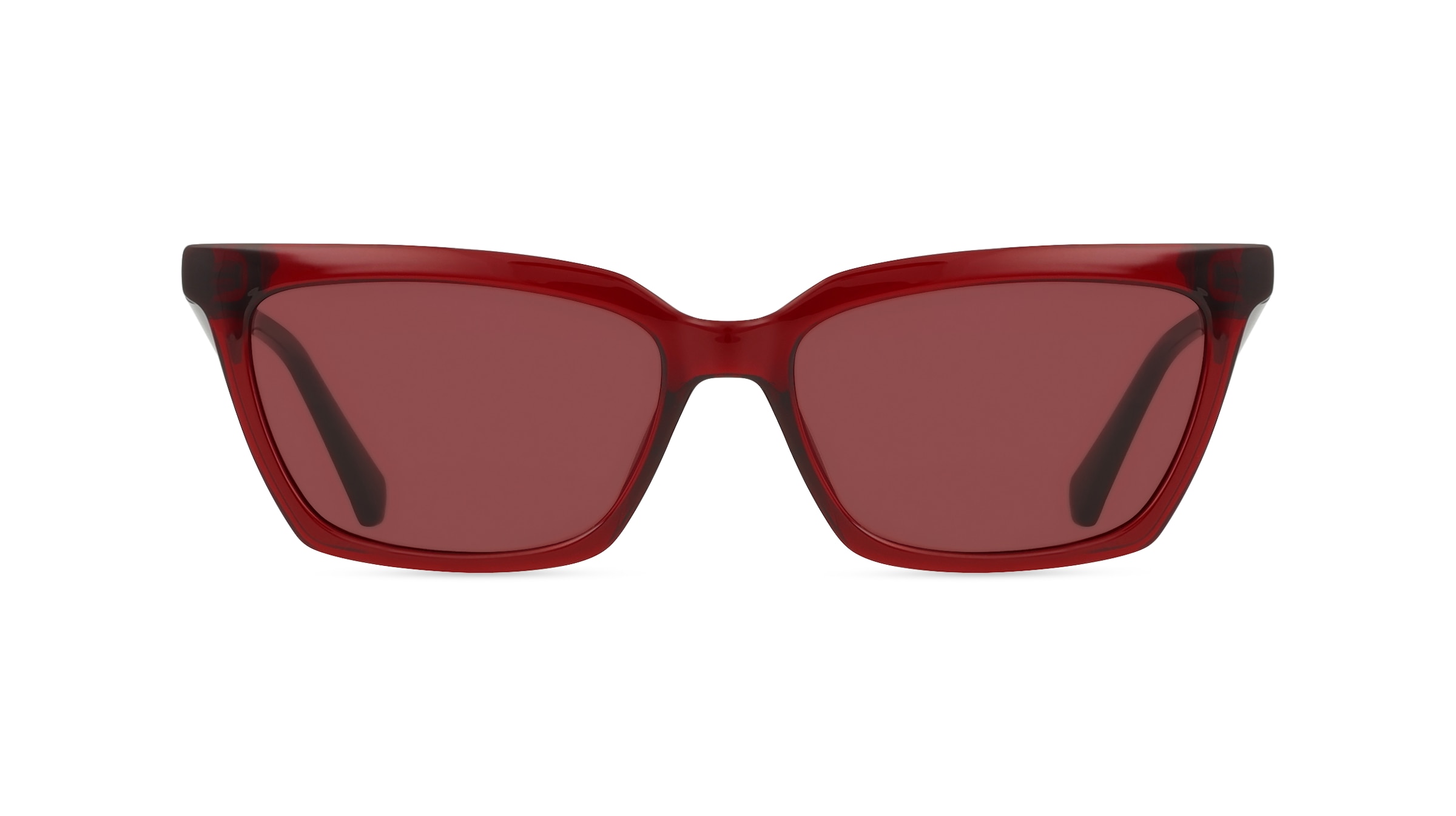 Calvin Klein Jeans CKJ23606S Unisex-Sonnenbrille Vollrand Butterfly Kunststoff-Gestell, rot