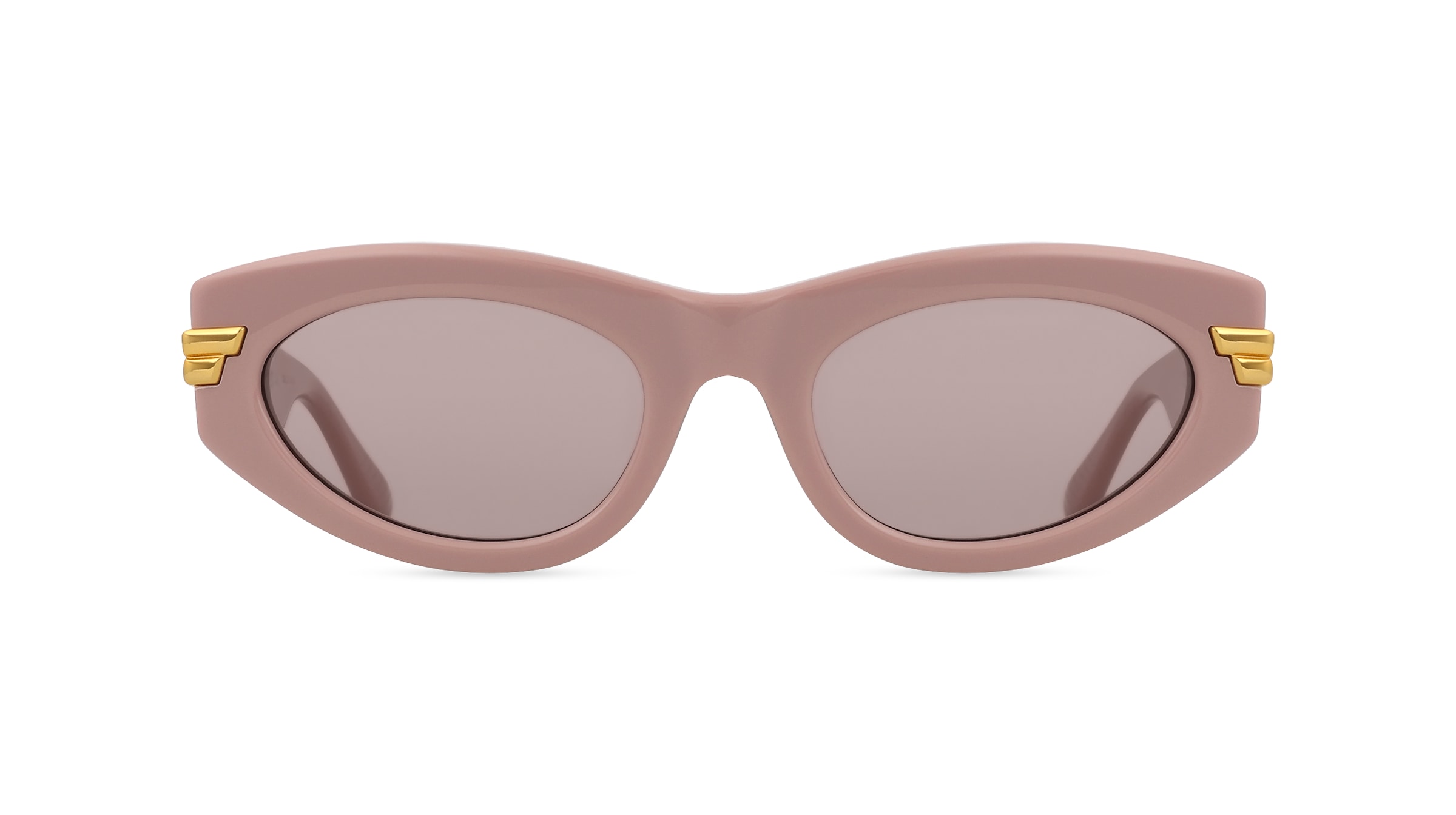 Bottega Veneta BV1189S Damen-Sonnenbrille Vollrand Butterfly Recycled Acetat-Gestell, pink