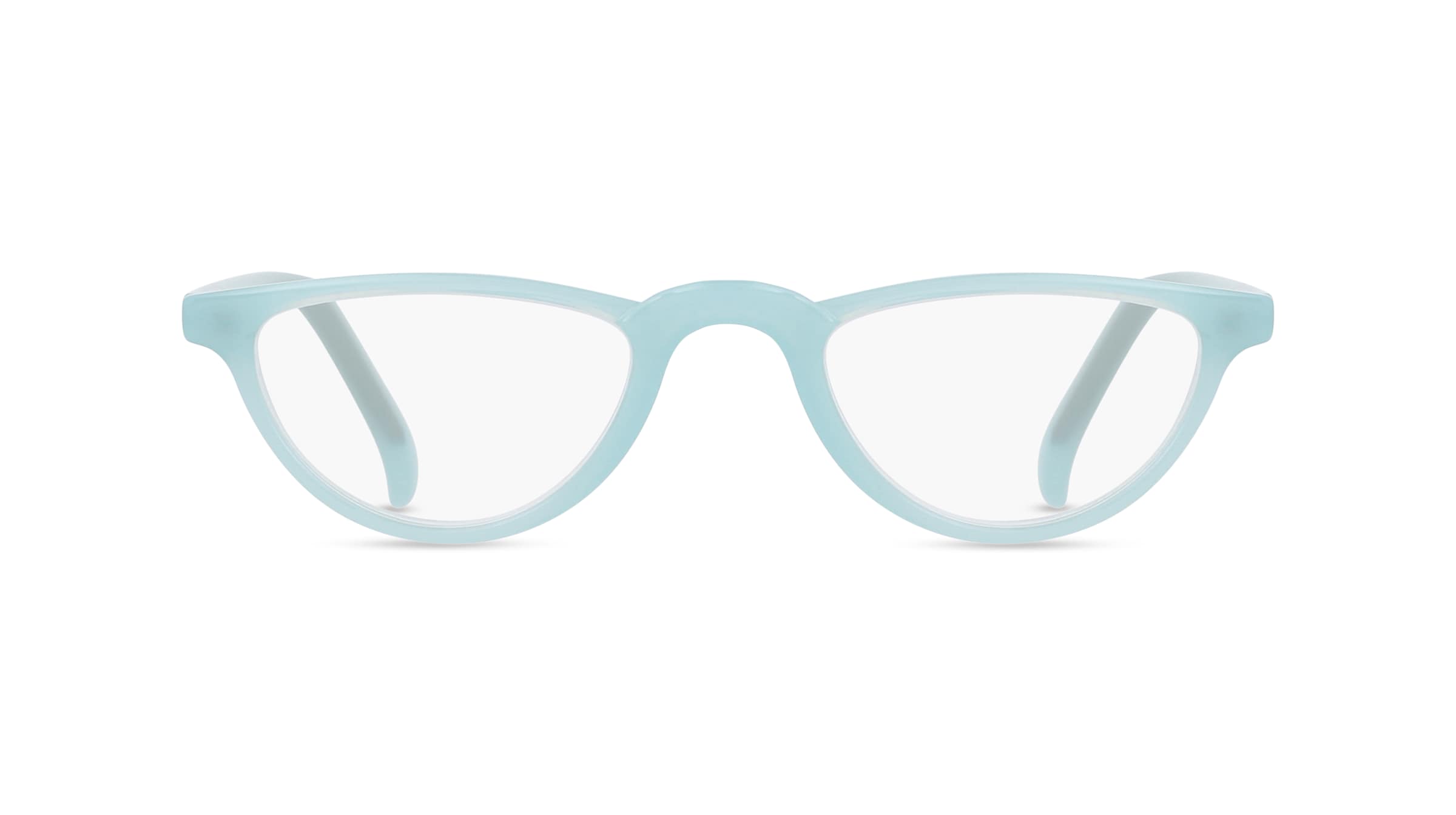 Fielmann READER 004 Unisex-Brille Vollrand Quadratisch Propionat-Gestell, blau