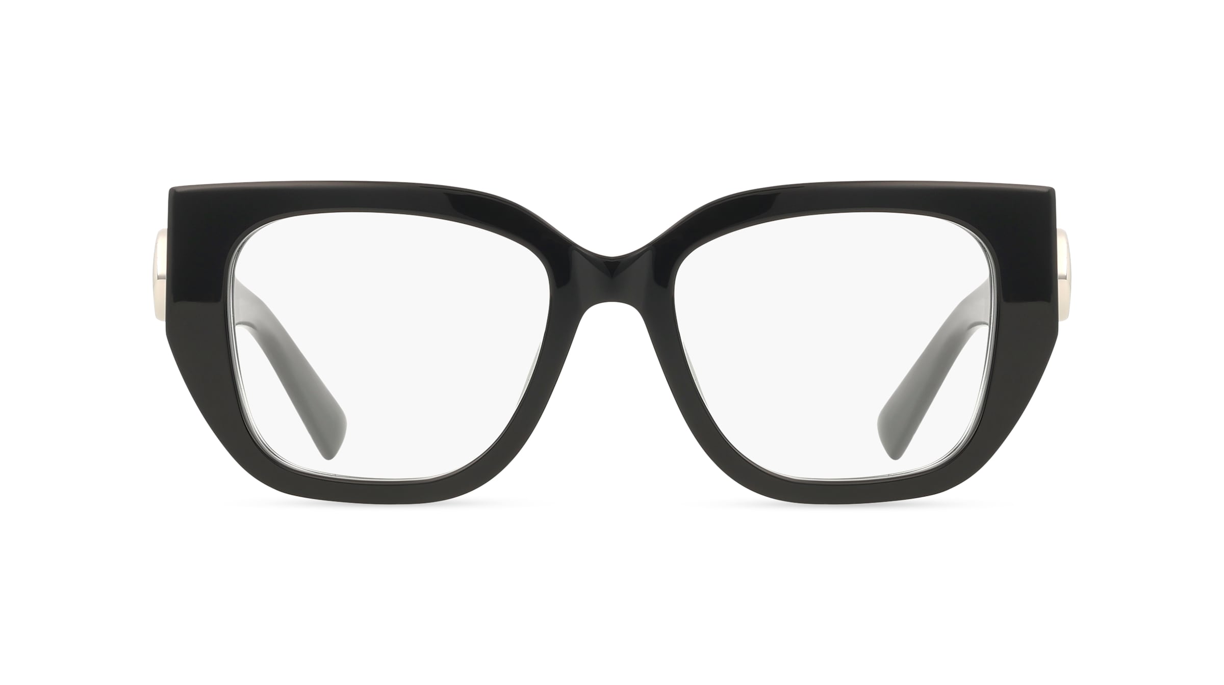 Gucci GG1952O Damen-Brille inkl. Gläser Vollrand Butterfly Acetat-Gestell 51/18/140, Schwarz