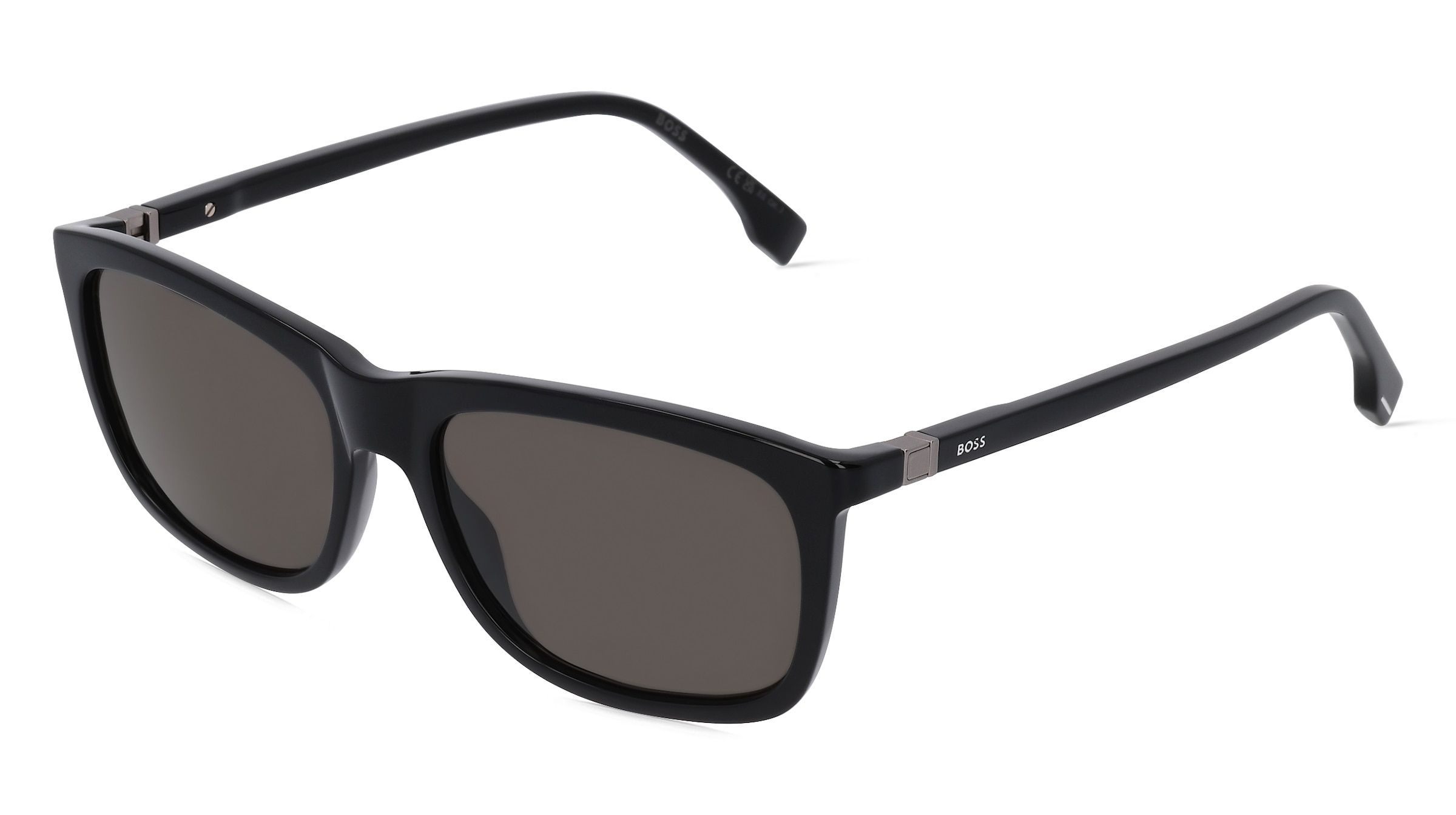 Hugo Boss Boss 1489/S Herren-Sonnenbrille Vollrand Quadratisch Acetat-Gestell, Schwarz