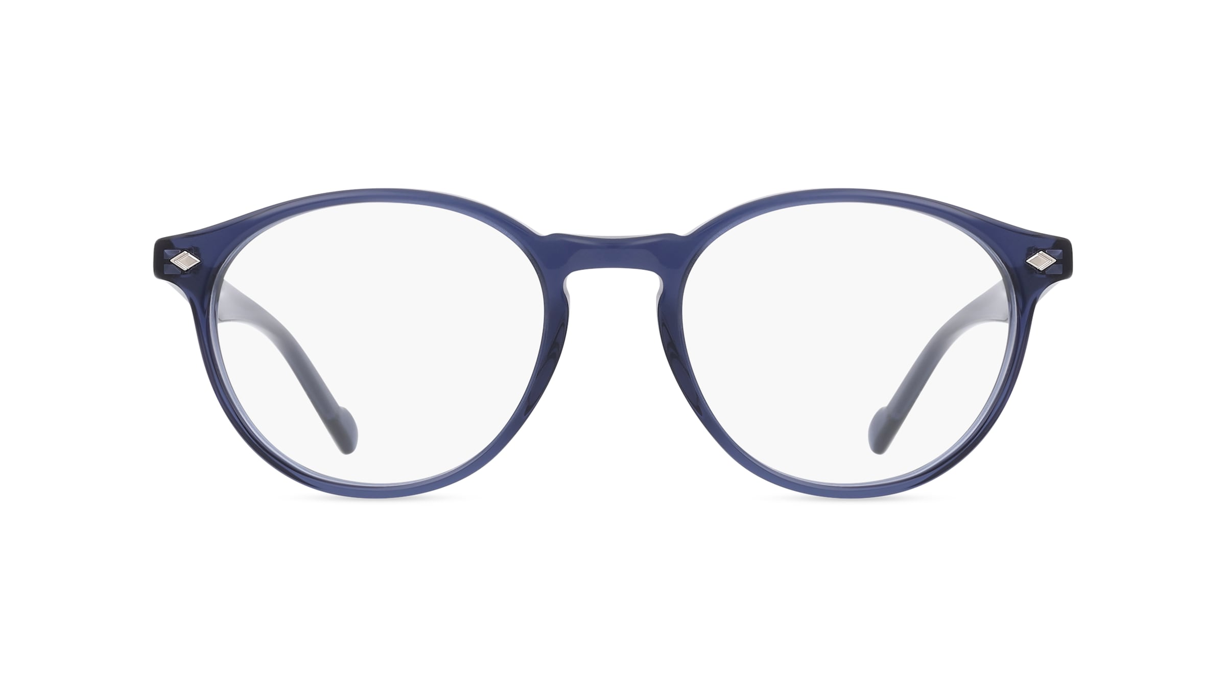 Vogue VO5326 Herren-Brille inkl. Gläser Vollrand Panto Acetat-Gestell 49mm/19mm/145mm, blau