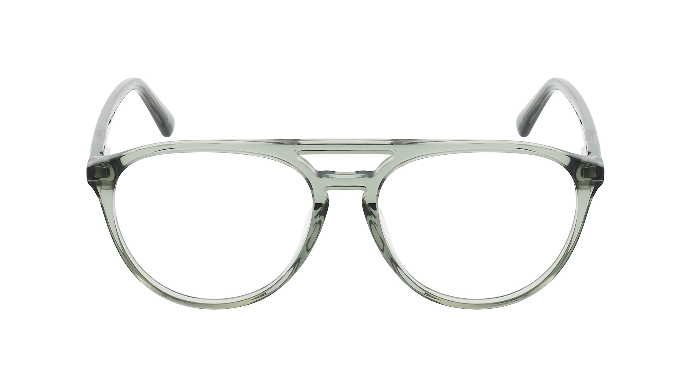 Gant GA3285 Herren-Brille inkl. Gläser Vollrand Pilot Acetat-Gestell 53mm/16mm/145mm, grün