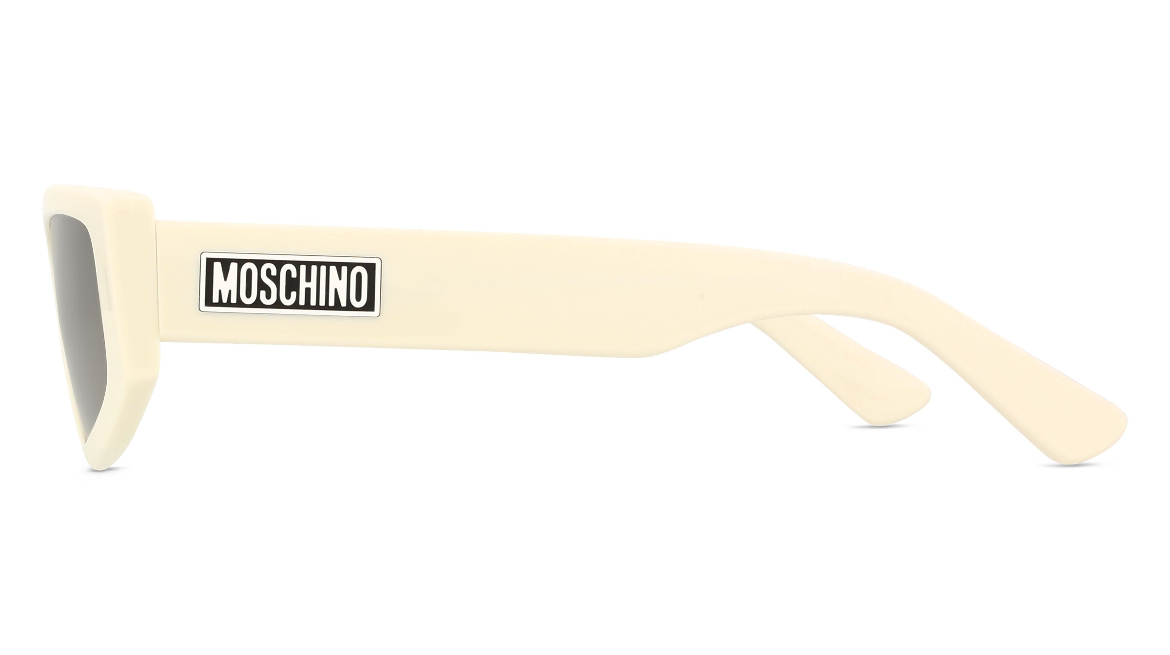 Thumbnail - Moschino MOS186/S Unisex-Sonnenbrille Vollrand Rectangular Metall-Gestell, gelb