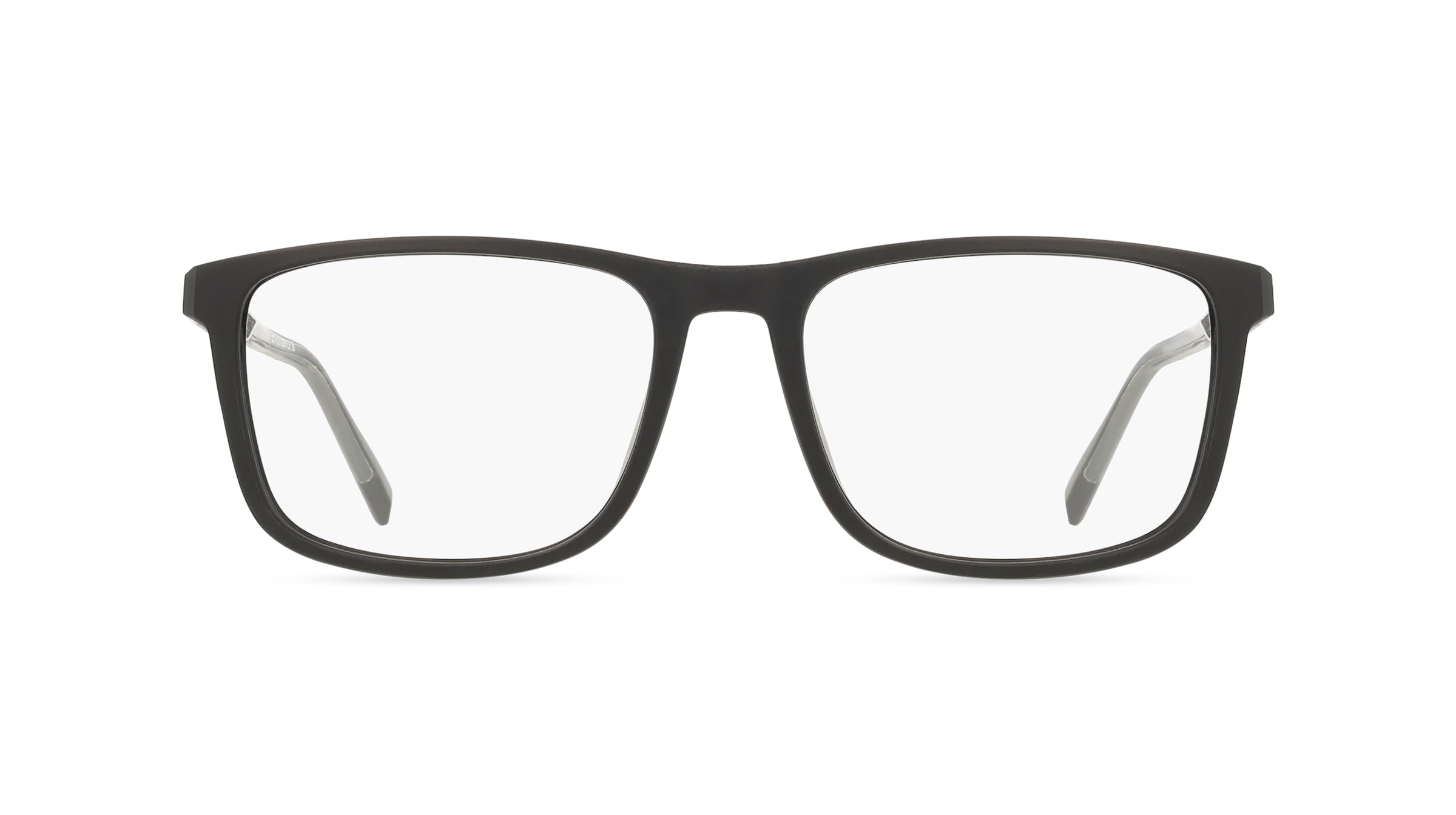Tommy Hilfiger TH2281C Herren-Brille inkl. Gläser Vollrand Eckig Kunststoff-Gestell 55/17/145, Schwarz