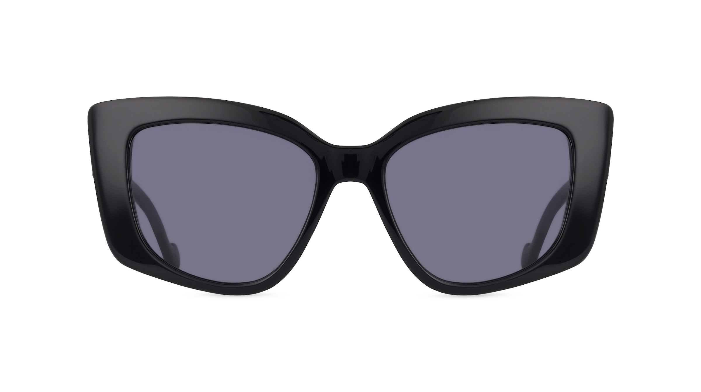 Liu Jo LJ776S Damen-Sonnenbrille Vollrand Butterfly Kunststoff-Gestell, schwarz