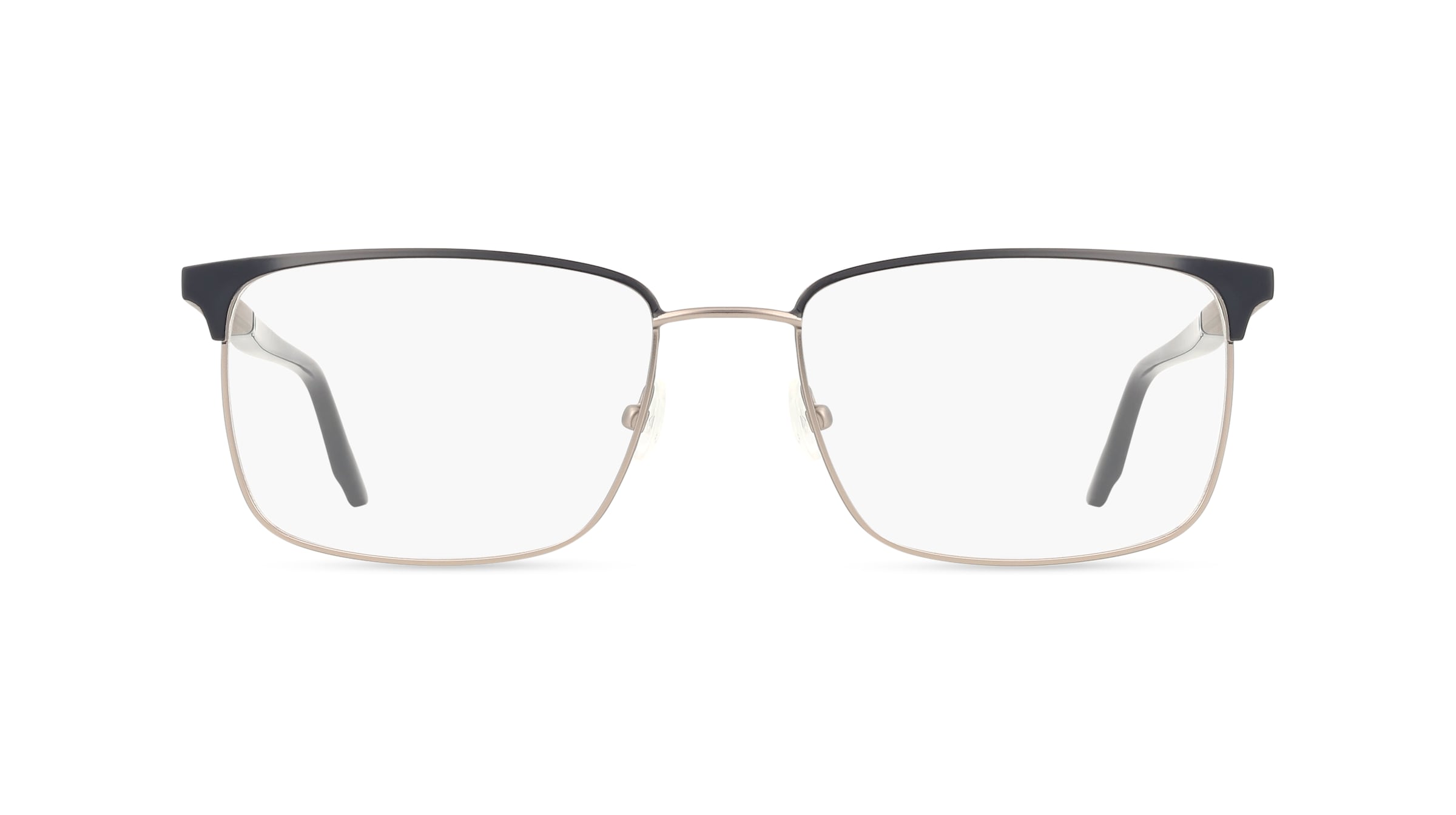 Calvin Klein CK25106 Herren-Brille inkl. Gläser Vollrand Eckig Metall-Gestell 59/18/150, Blau