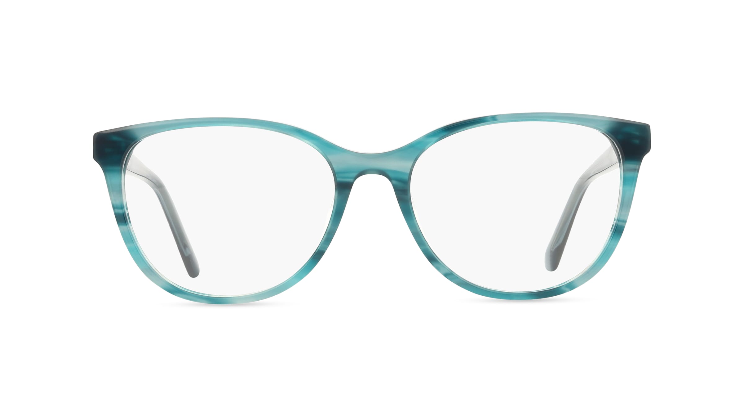 Fossil 7203 Damen-Brille inkl. Gläser Vollrand Eckig Acetat-Gestell 53mm/17mm/140mm, Grün