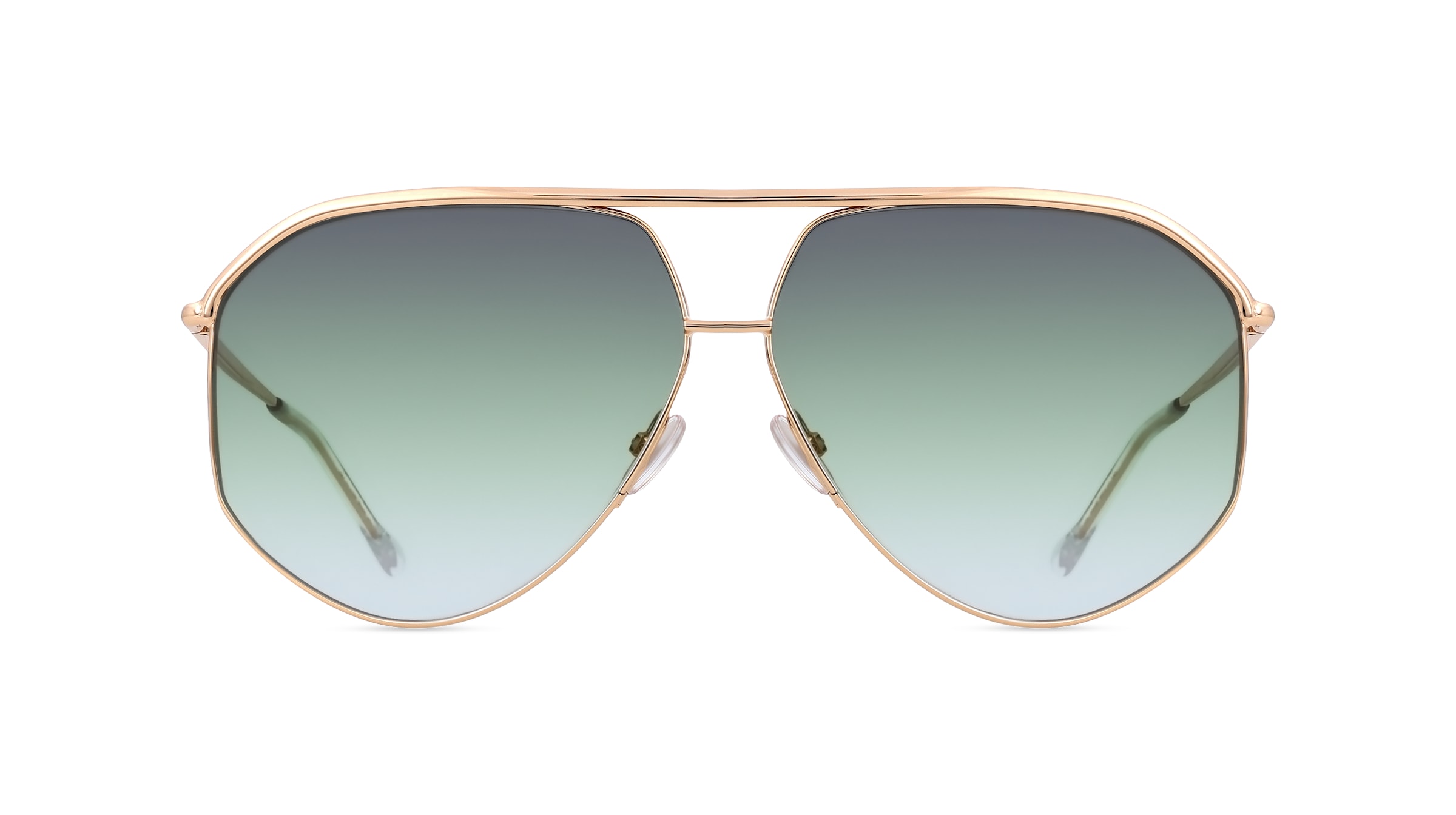 Isabel Marant IM 0117/S Damen-Sonnenbrille Vollrand Pilot Metall-Gestell, gold