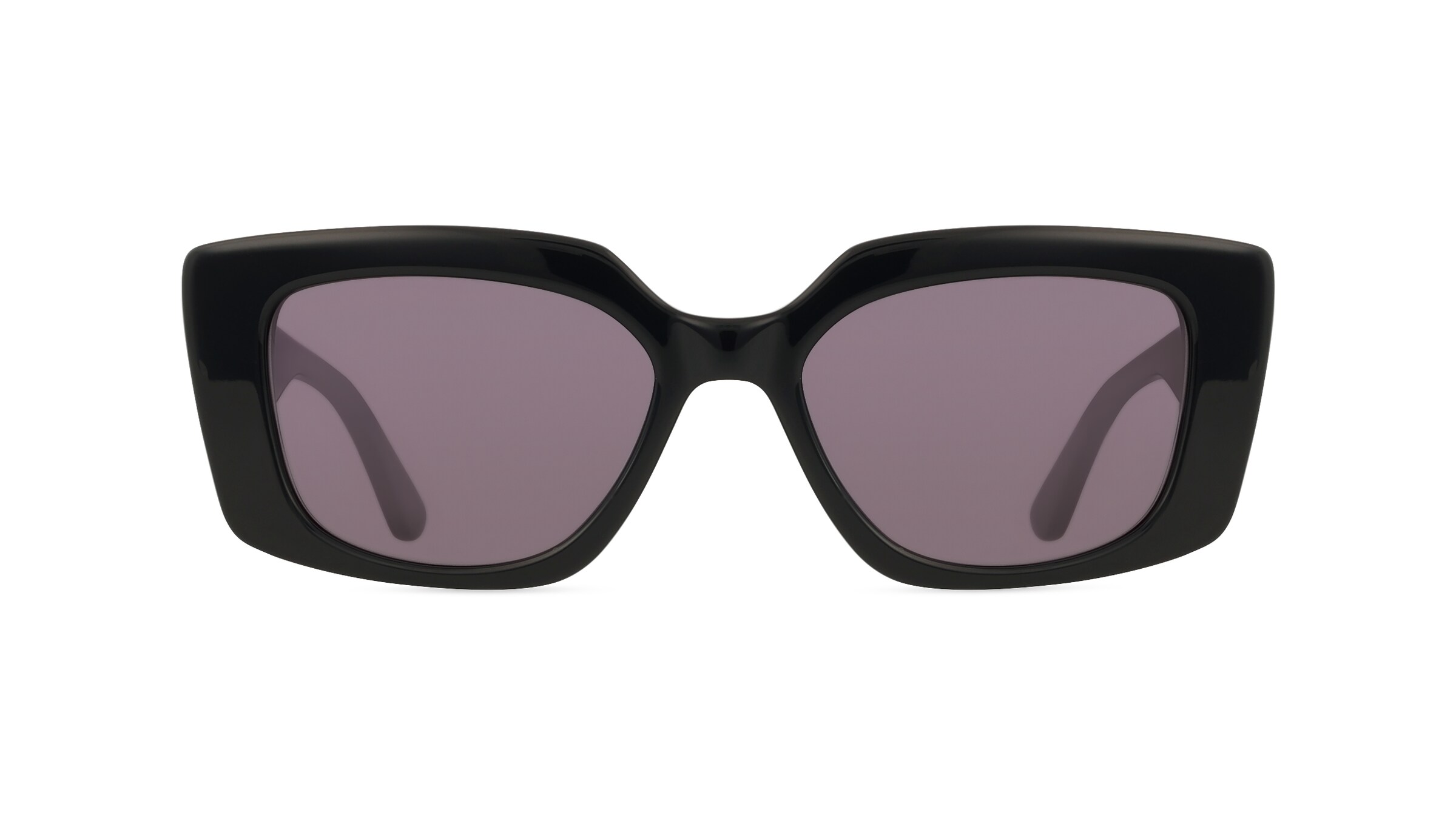 Karl Lagerfeld KL6125S Unisex-Sonnenbrille Vollrand Eckig Kunststoff-Gestell, schwarz