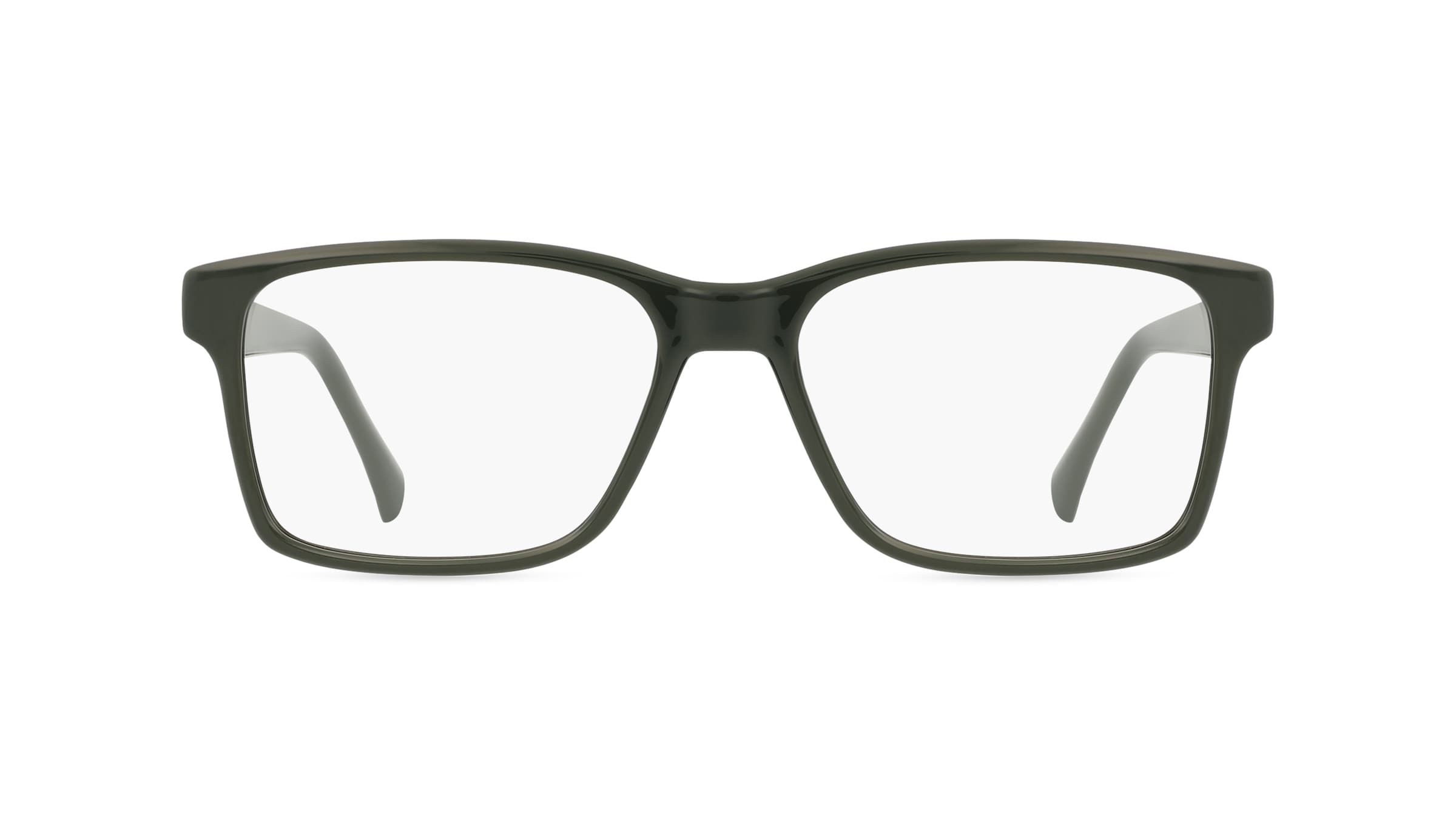 Fielmann MC 541 CL Herren-Brille inkl. Gläser Vollrand Eckig Propionat-Gestell 54mm/16mm/140mm, grün