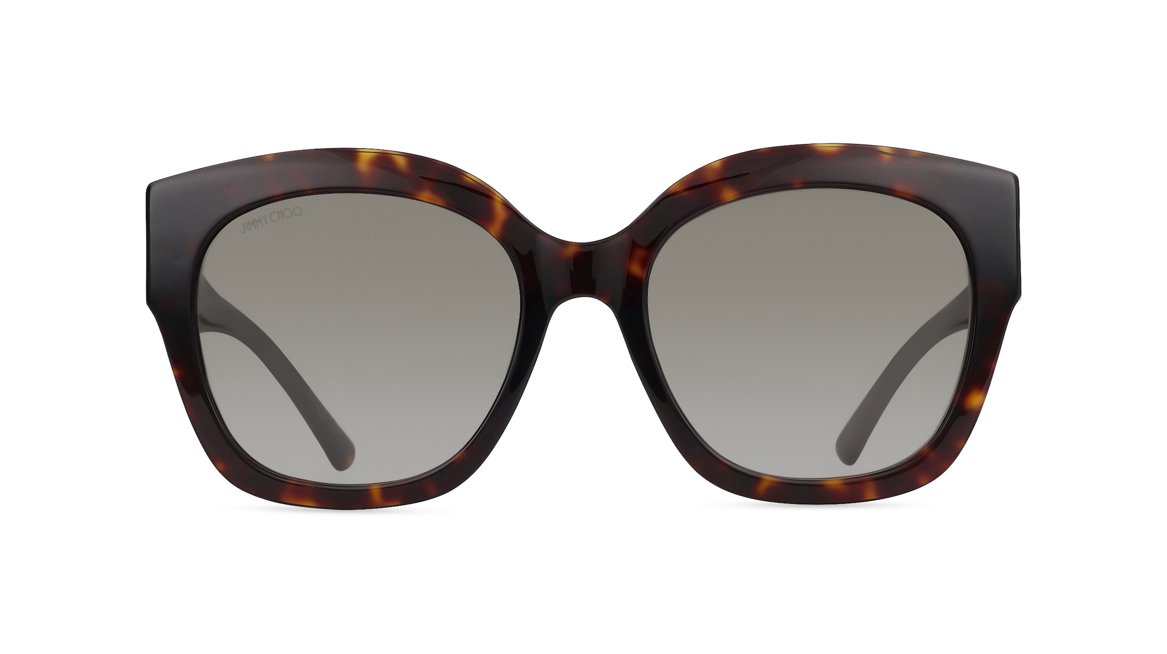 Jimmy Choo LEELA/S Damen-Sonnenbrille Vollrand Butterfly Acetat-Gestell, braun