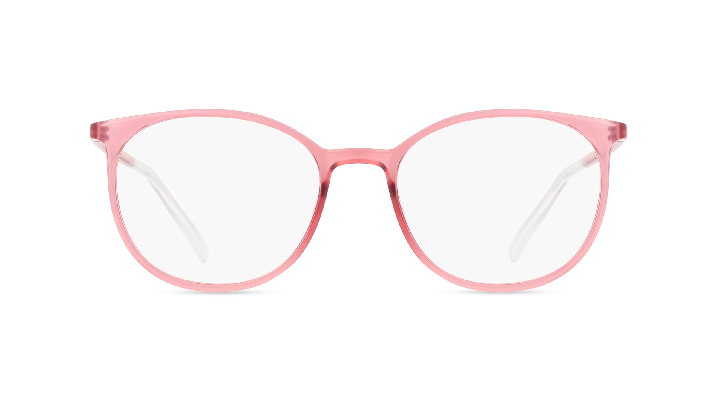 Esprit 33471 Damen-Brille inkl. Gläser Vollrand Rund Kunststoff-Gestell 51mm/17mm/140mm, pink