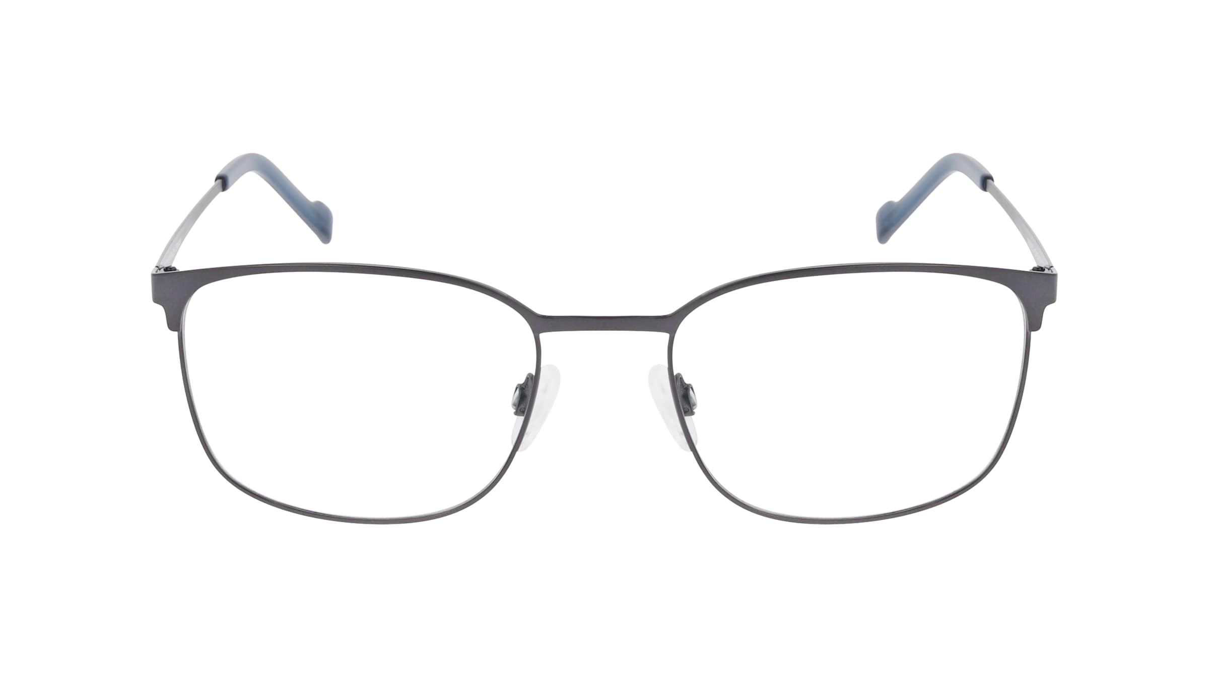 Eschenbach 820981 Herren-Brille inkl. Gläser Vollrand Eckig Titan-Gestell 55mm/20mm/145mm, grau