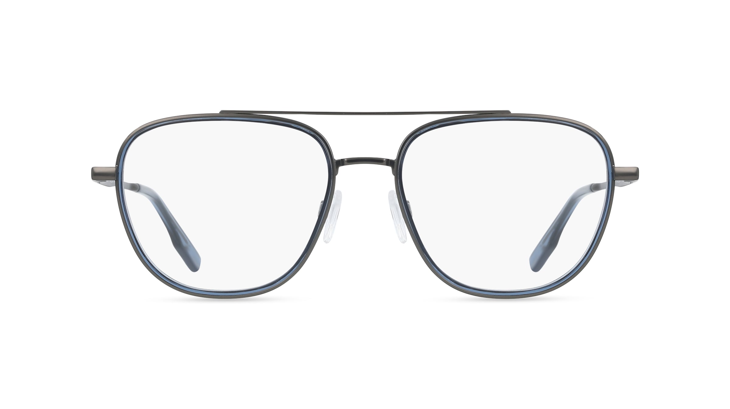 Tom Tailor 671019 Unisex-Brille inkl. Gläser Vollrand Pilot Acetat-Gestell 54/18/140, grau