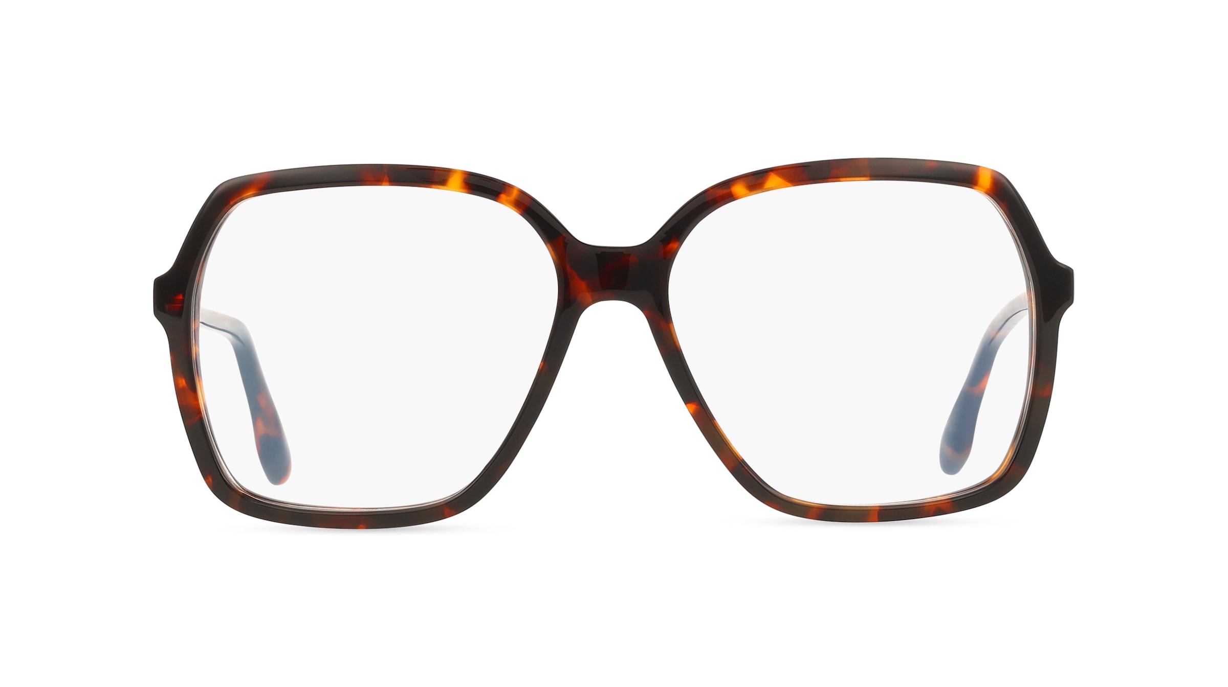 Victoria Beckham VB2650 Damen-Brille inkl. Gläser Vollrand Eckig Acetat-Gestell 57mm/15mm/140mm, braun