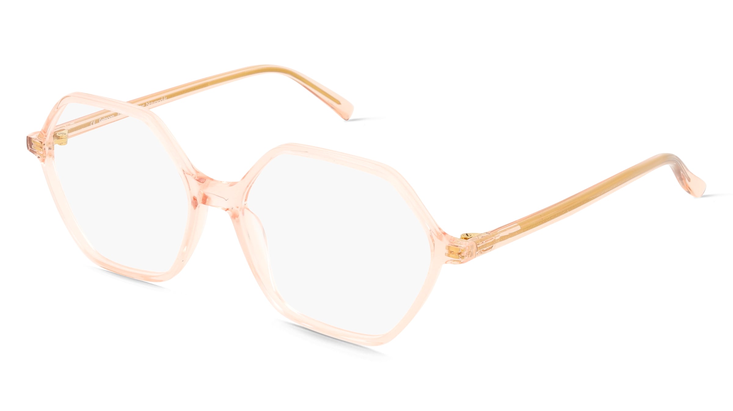 Fielmann ABC 092 FA EMMA Damen-Brille inkl. Gläser Vollrand Geometrisch Acetat-Gestell 55/16/145, Pink