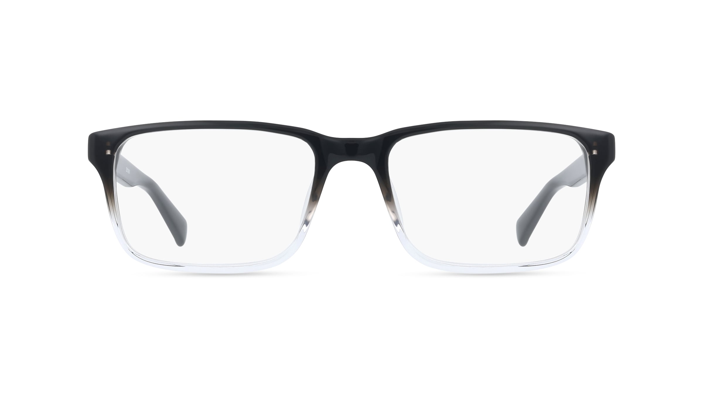 Nike NIKE 1001Y Unisex-Brille inkl. Gläser Vollrand Eckig Acetat-Gestell 53/17/140, Schwarz