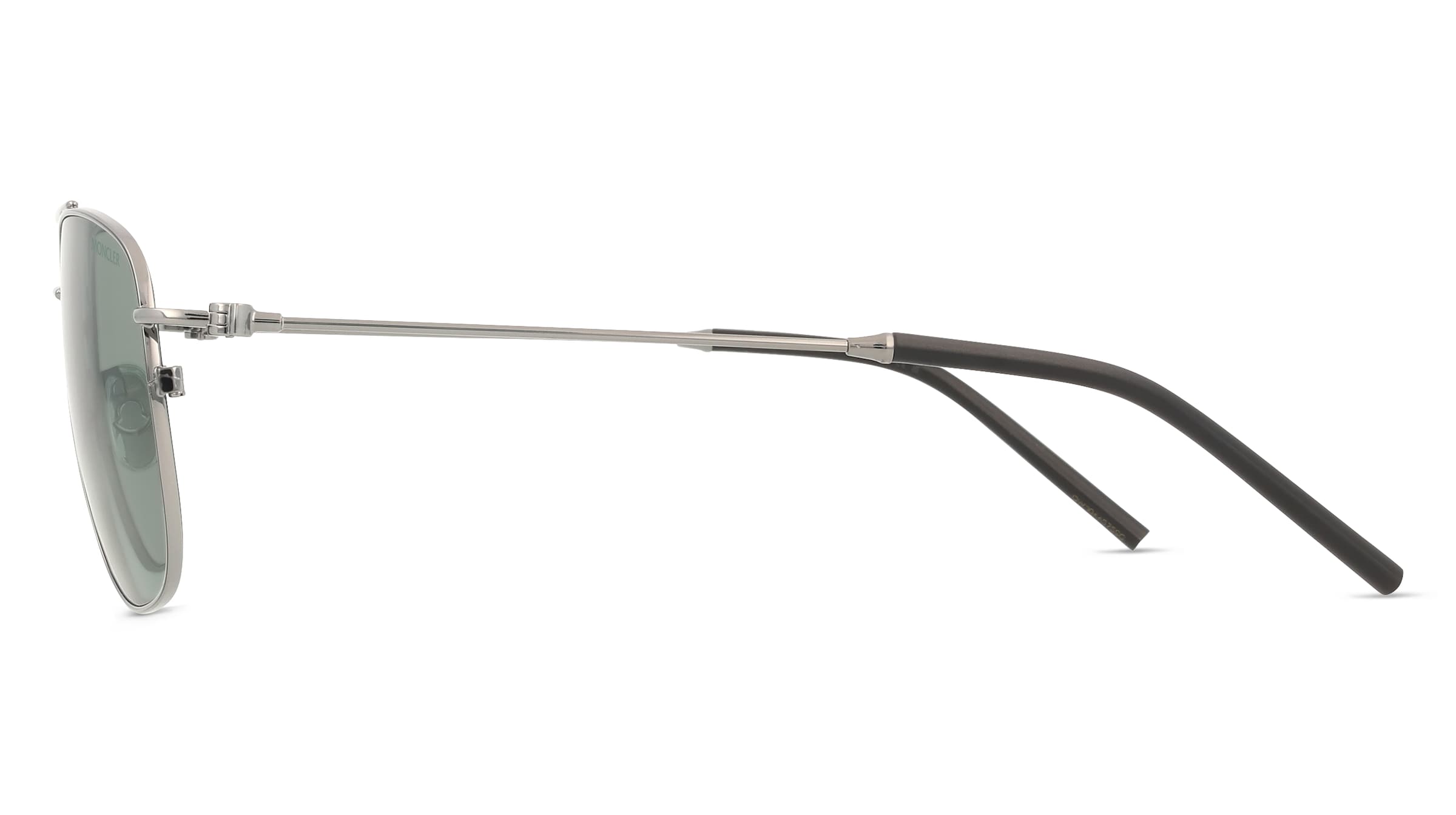 Thumbnail - Moncler ME4004 Unisex-Sonnenbrille Vollrand Pilot Metall-Gestell, grau