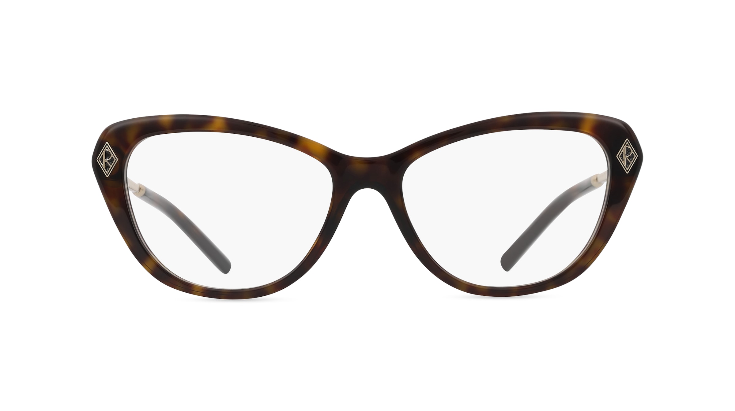 Ralph Lauren 0RL6245 Damen-Brille inkl. Gläser Vollrand Cateye Metall-Gestell 54mm/16mm/145mm, braun