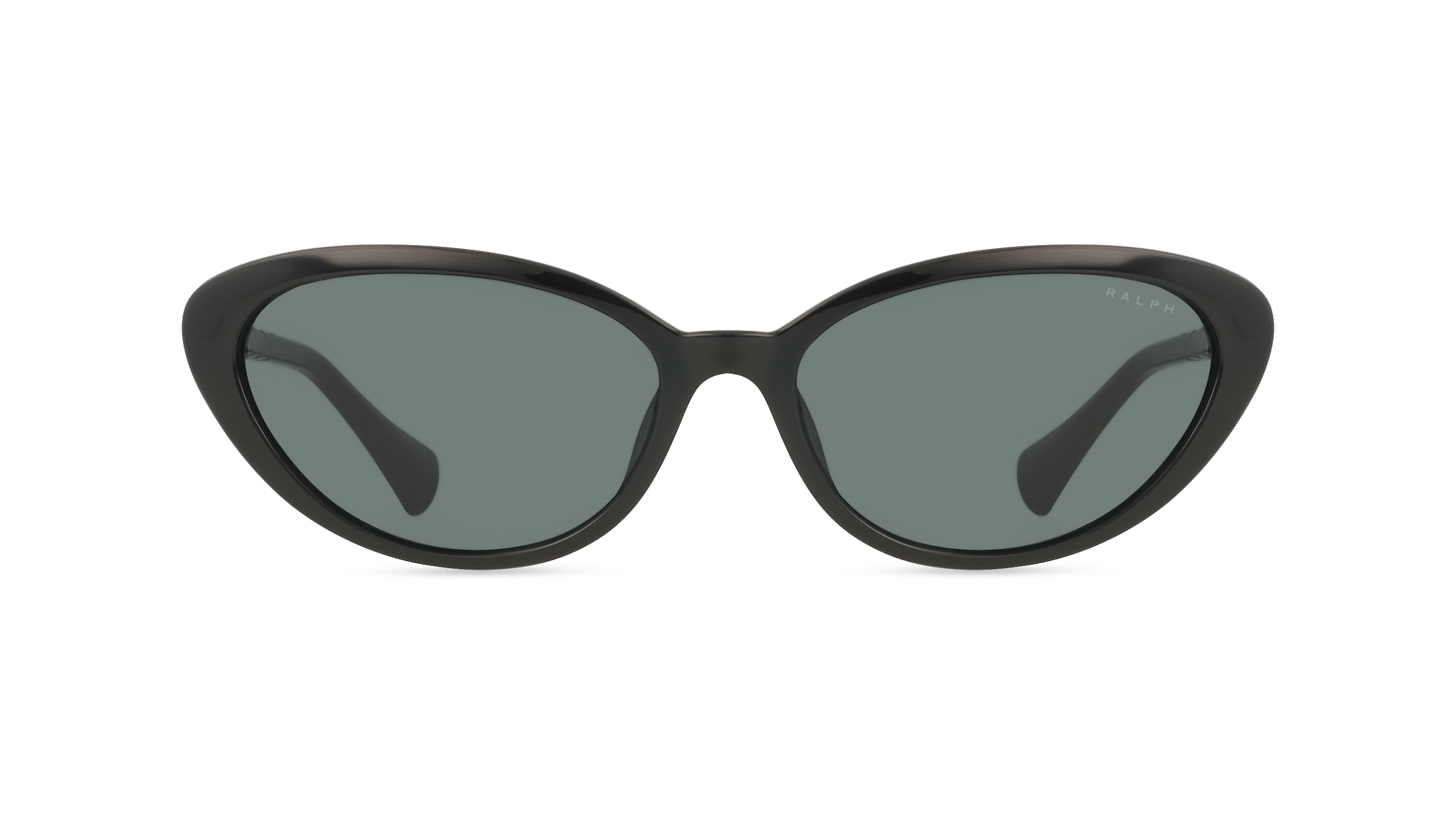 Ralph 0RA5338U Damen-Sonnenbrille Vollrand Butterfly Kunststoff-Gestell, Schwarz