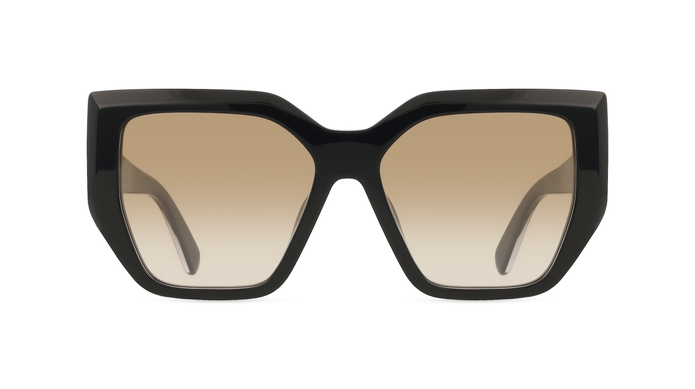 Stella McCartney SC40075I Damen-Sonnenbrille Vollrand Eckig Kunststoff-Gestell, schwarz