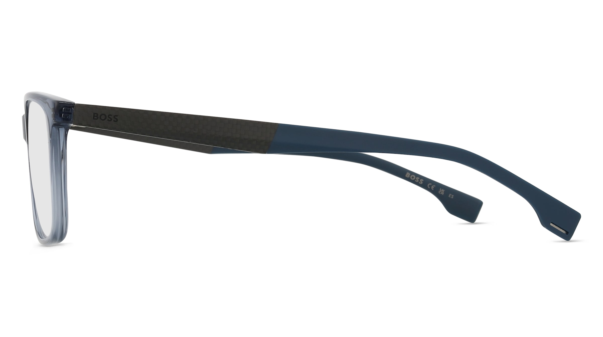 Thumbnail - Boss 1581 Herren-Brille inkl. Gläser Vollrand Eckig Acetat-Gestell 57/17/145, grau