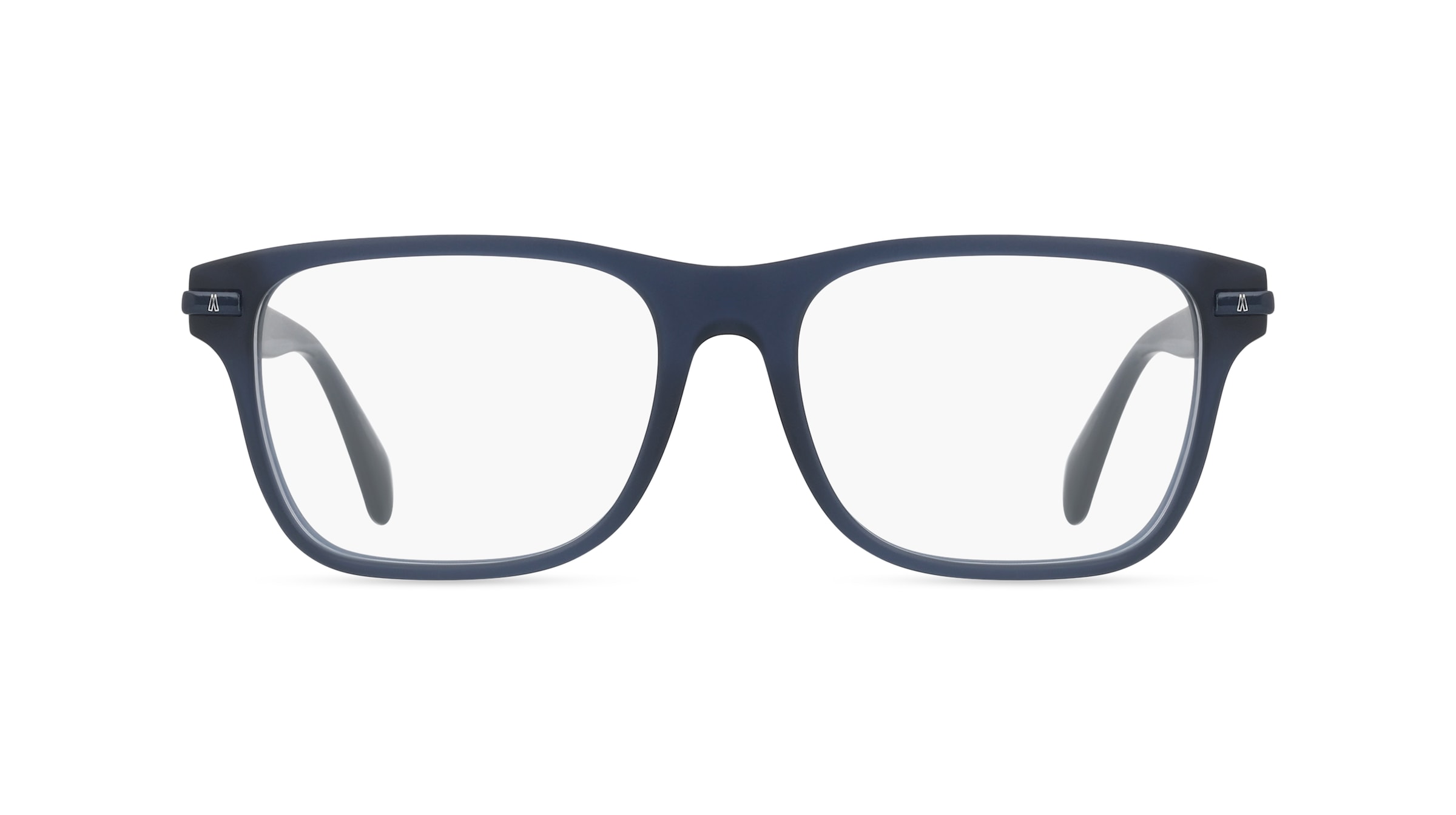 Moncler ME2016 Unisex-Brille inkl. Gläser Vollrand Quadratisch Acetat-Gestell 55/17/145, blau