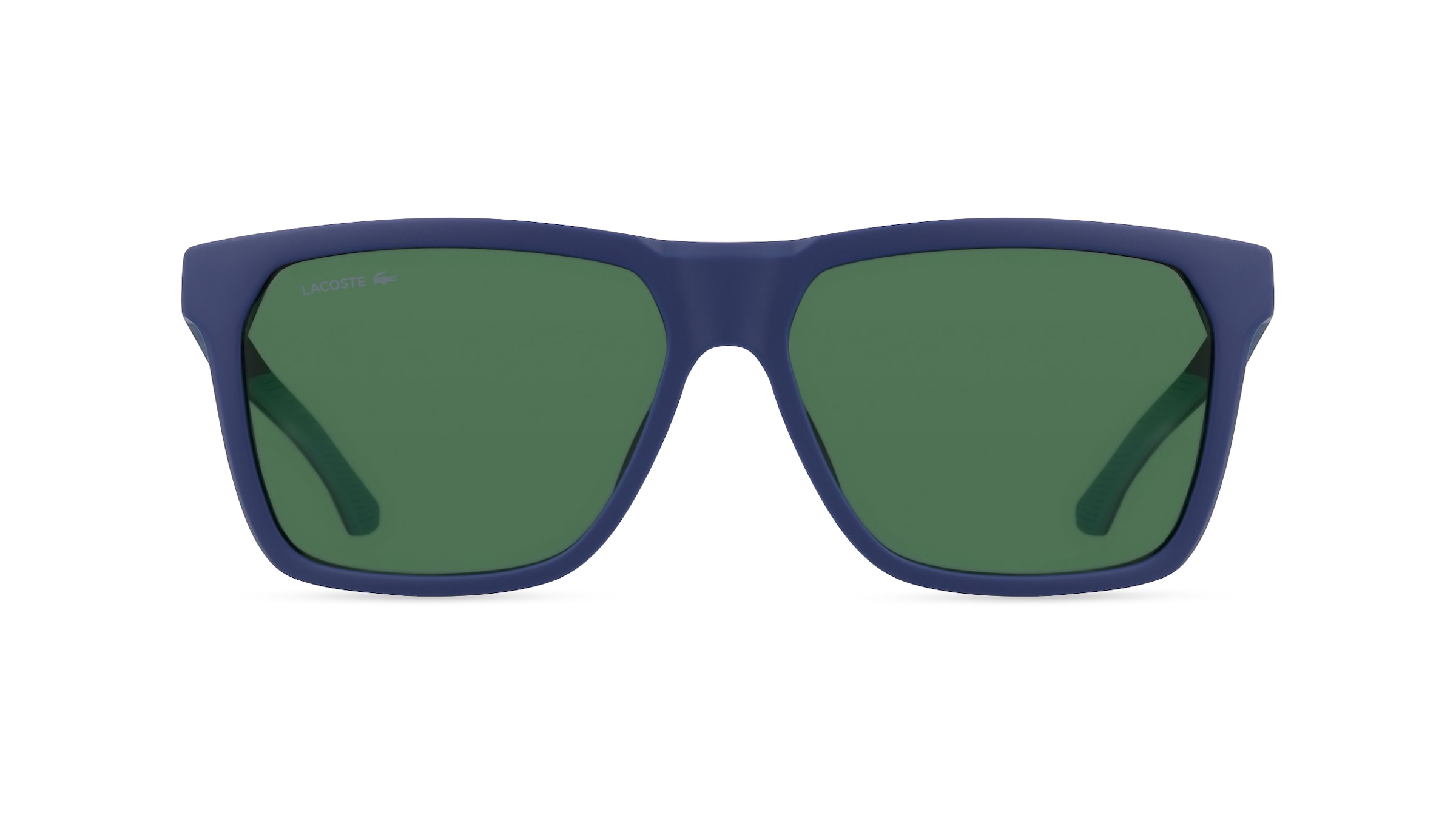 Lacoste L972S Herren-Sonnenbrille Vollrand Eckig Bio-Kunststoff-Gestell, blau