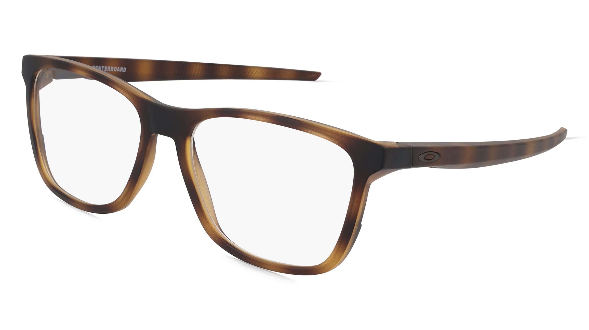 Oakley OX8163 Herren-Brille inkl. Gläser Vollrand Rund Kunststoff-Gestell 57/17/141, Braun