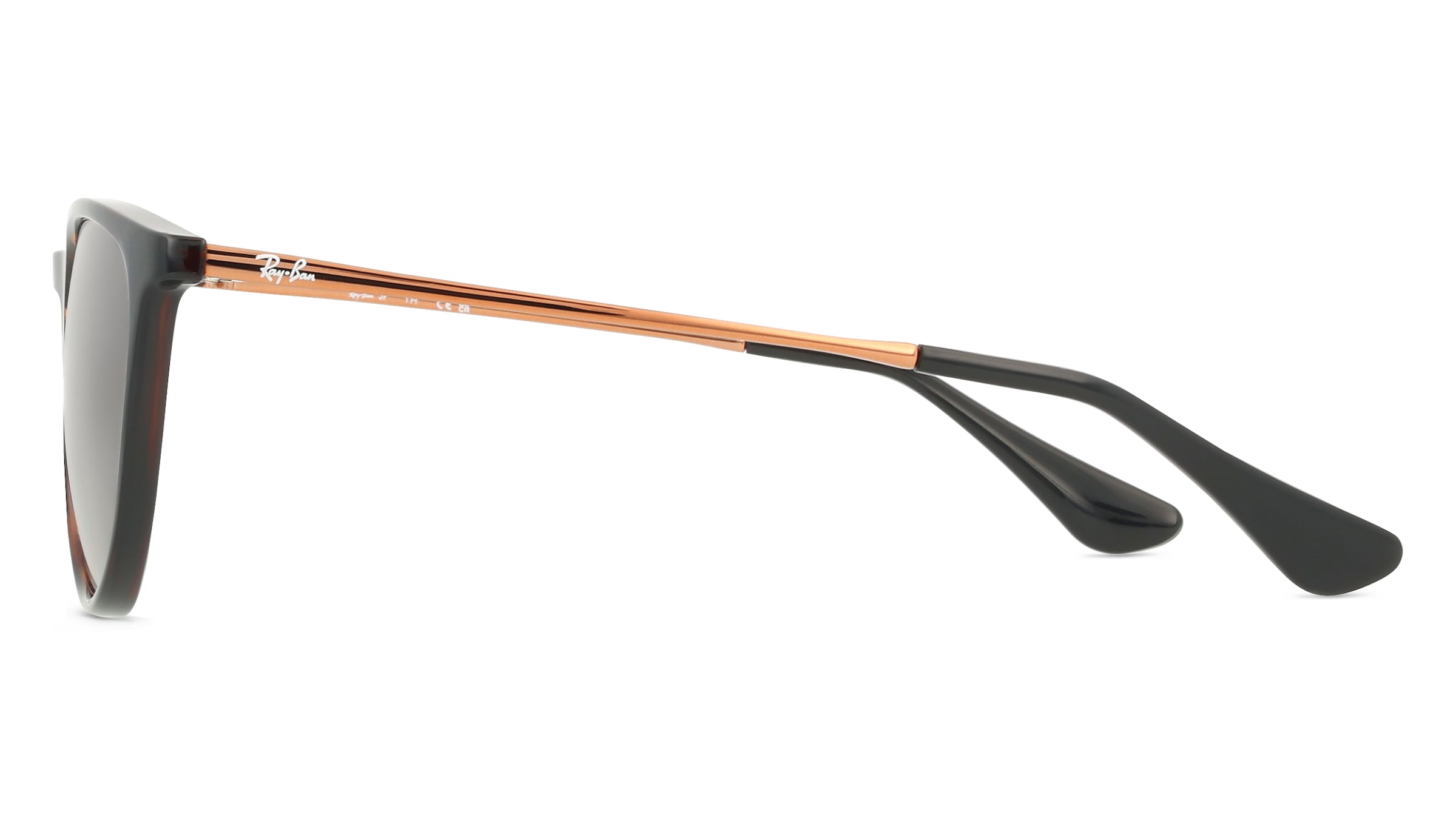 Thumbnail - Ray-Ban Junior RJ 9060S ERIKA Jugend-Sonnenbrille Vollrand Panto Kunststoff-Gestell, braun