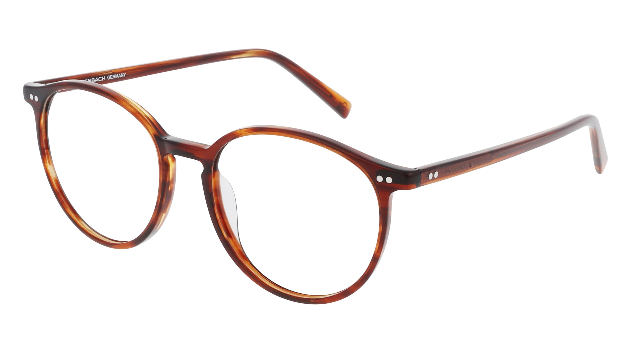 Marc O'Polo Eyewear 503154 Herren-Brille inkl. Gläser Vollrand Panto Kunststoff-Gestell 51/17/145, Gelb