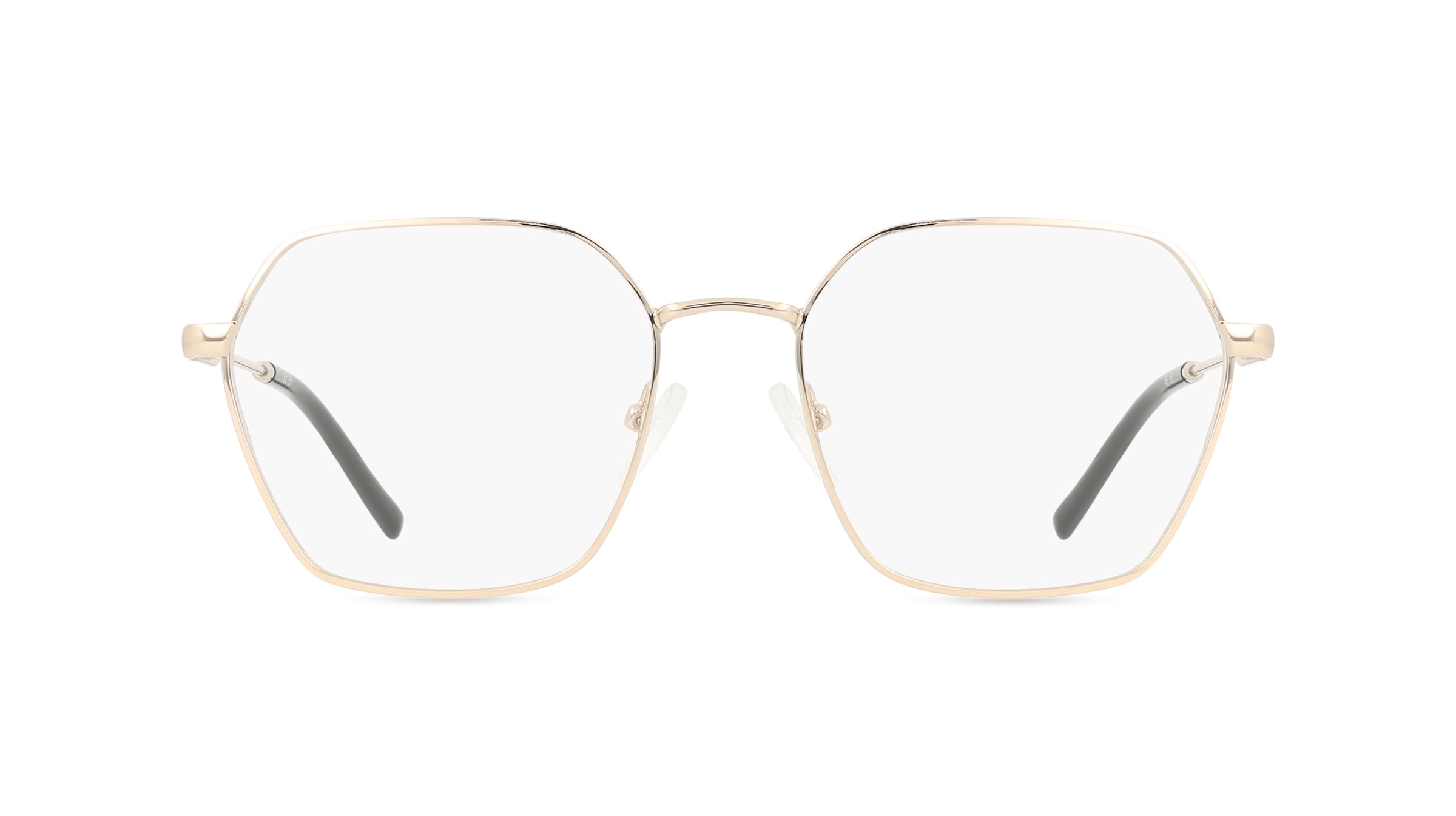 DKNY DK1033 Damen-Brille inkl. Gläser Vollrand Eckig Metall-Gestell 51mm/17mm/140mm, gold