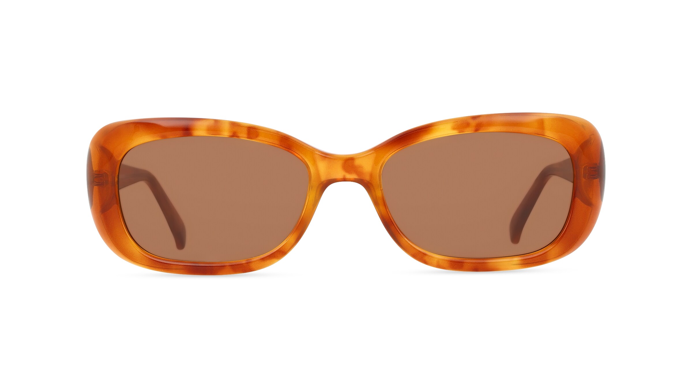 Fielmann MC 628 SUN FA LIZ II Damen-Sonnenbrille Vollrand Oval Acetat-Gestell, Havanna