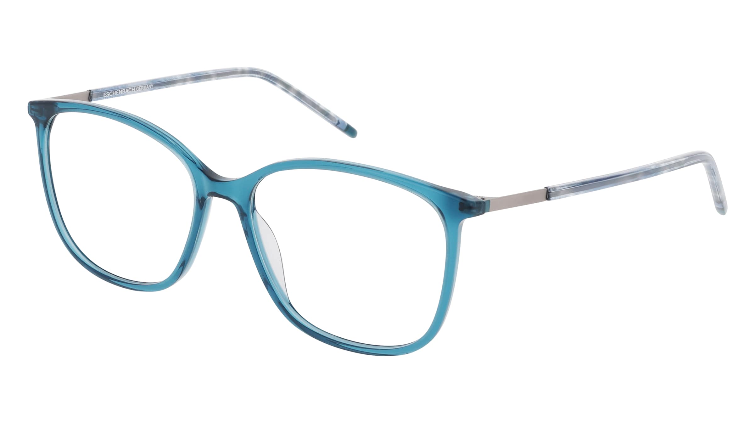 Humphrey's 581153 Damen-Brille inkl. Gläser Vollrand Cat Eye Kunststoff-Gestell 53/15/140, Grün