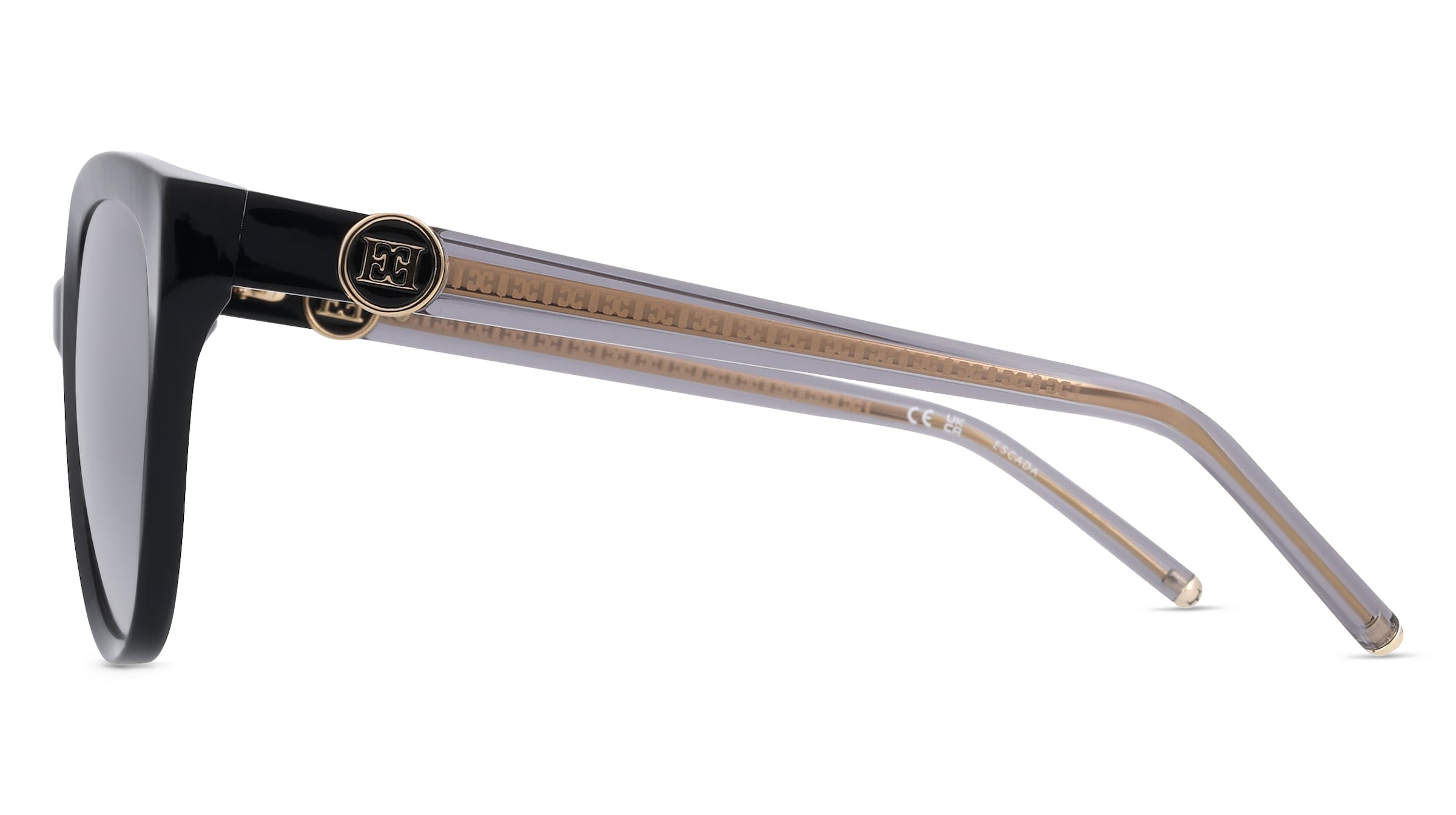 Thumbnail - Escada ESCSESD87 Unisex-Sonnenbrille Vollrand Butterfly Kunststoff-Gestell, schwarz