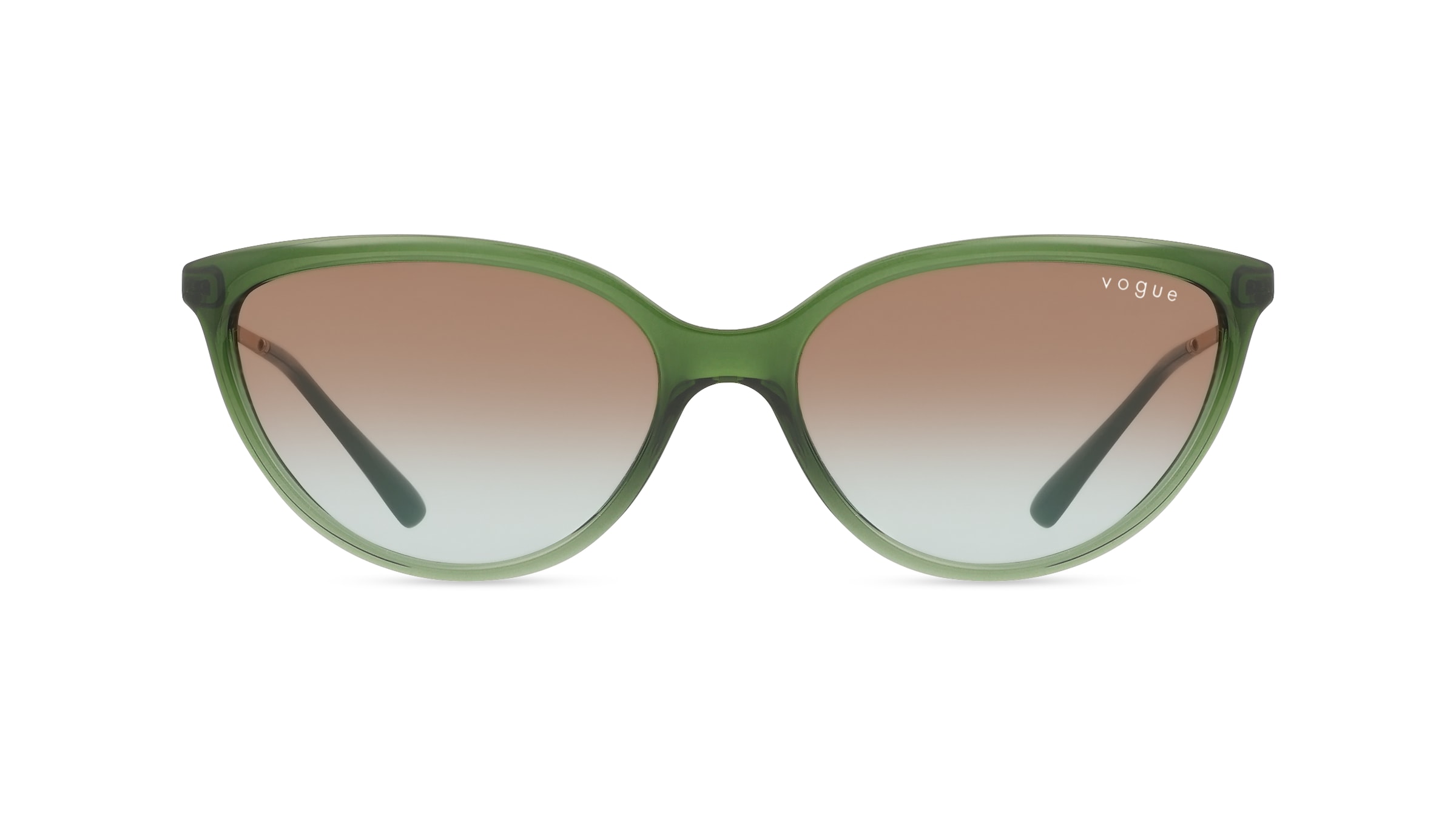 Vogue 0VO5672S Damen-Sonnenbrille Vollrand Cat Eye Kunststoff-Gestell, grün