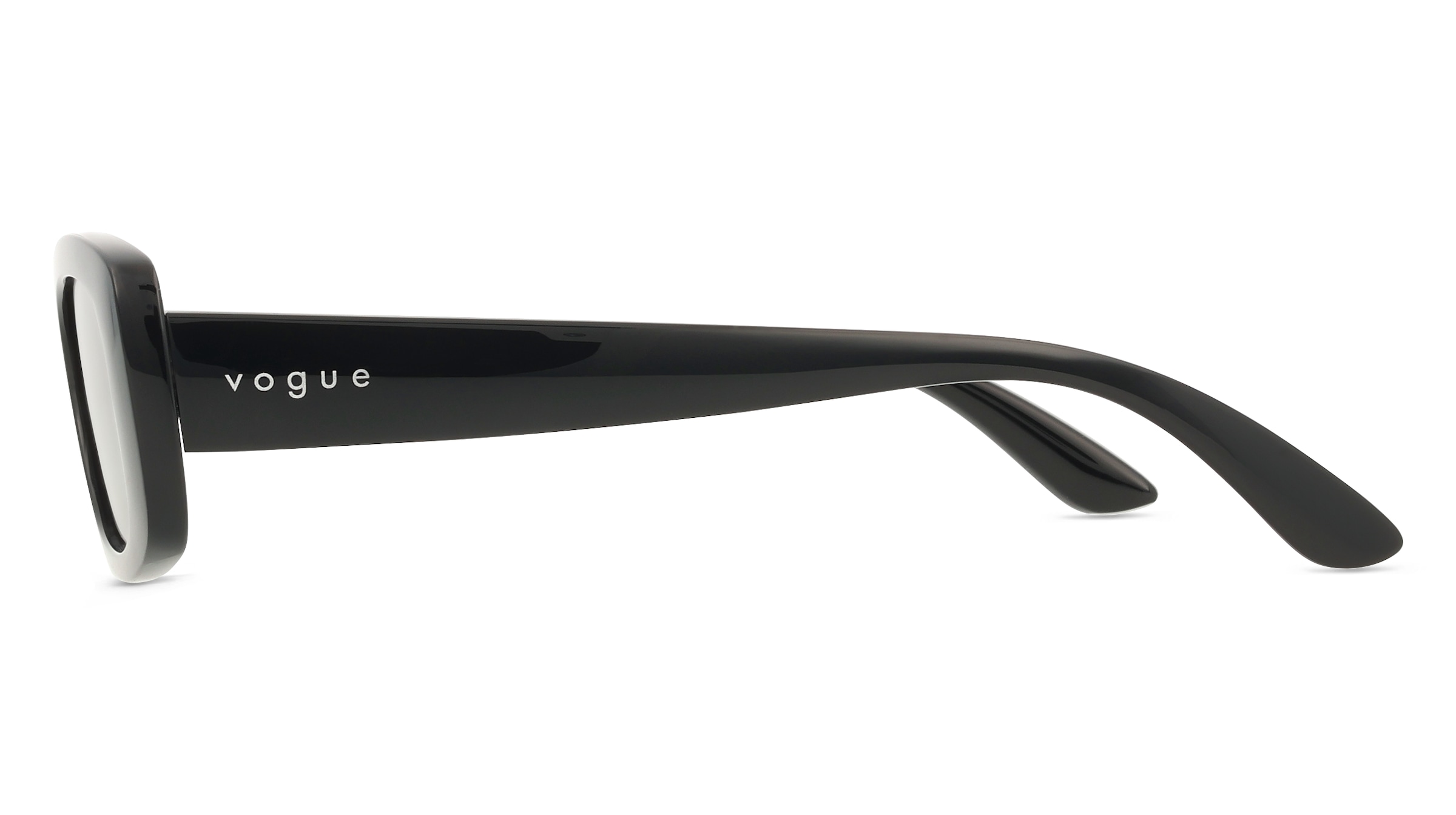 Thumbnail - Vogue 0VJ2031 Kinder-Sonnenbrille Vollrand Pilot Kunststoff-Gestell, Schwarz