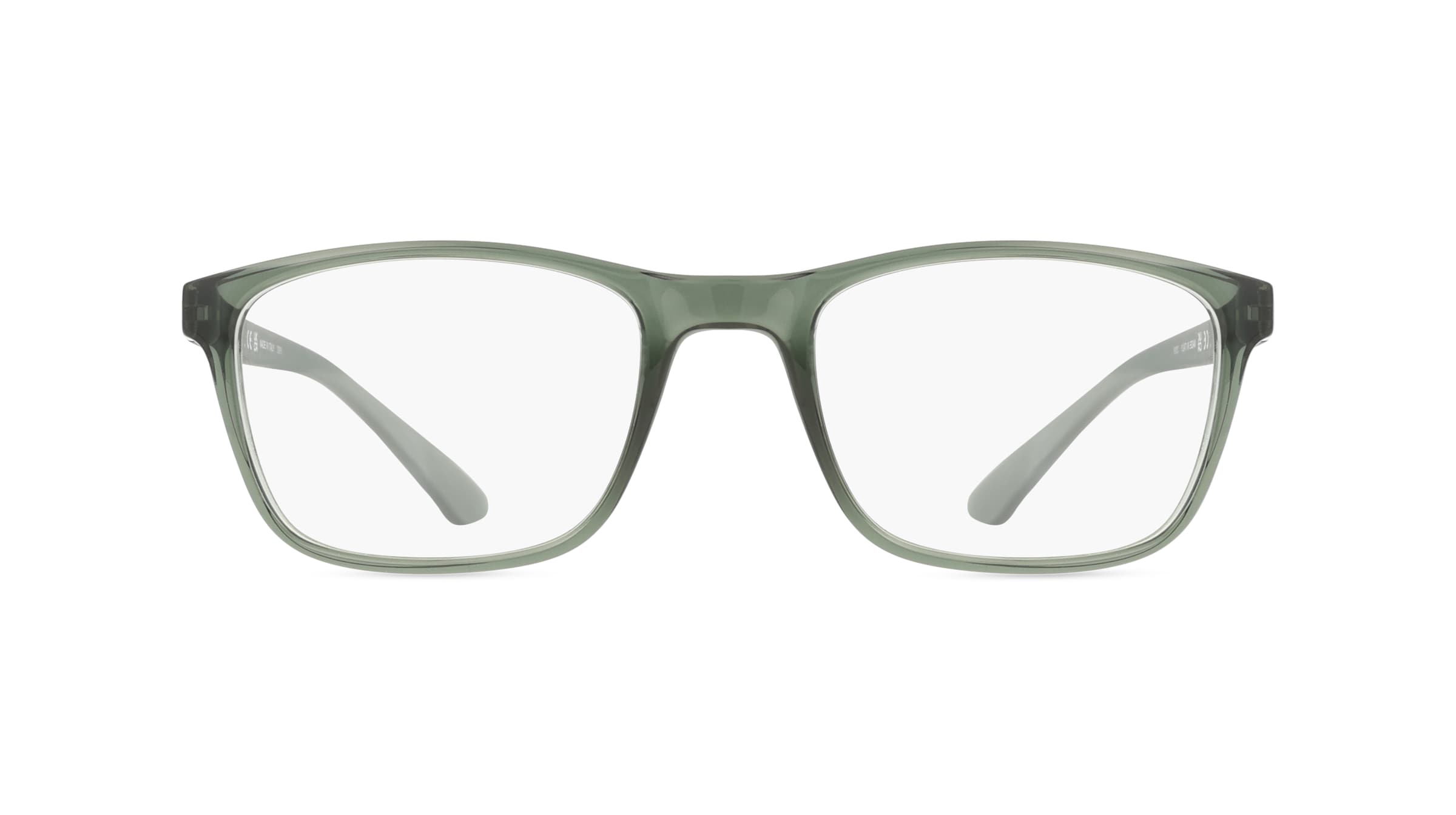 Calvin Klein CK19571 Unisex-Brille inkl. Gläser Vollrand Eckig Kunststoff-Gestell 52mm/19mm/145mm, grün