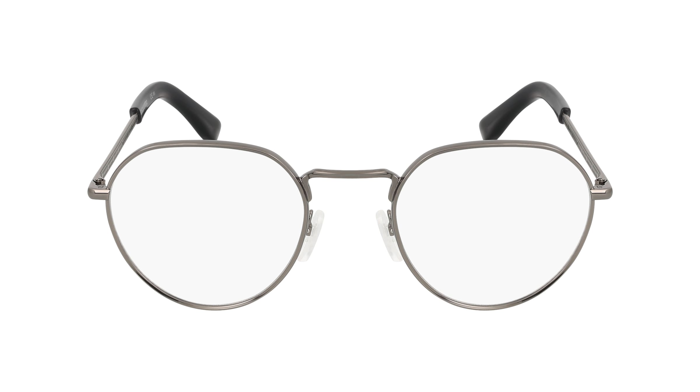 Dsquared2	 D2 0019 Unisex-Brille inkl. Gläser Vollrand Rund Metall-Gestell 52mm/22mm/145mm, gold