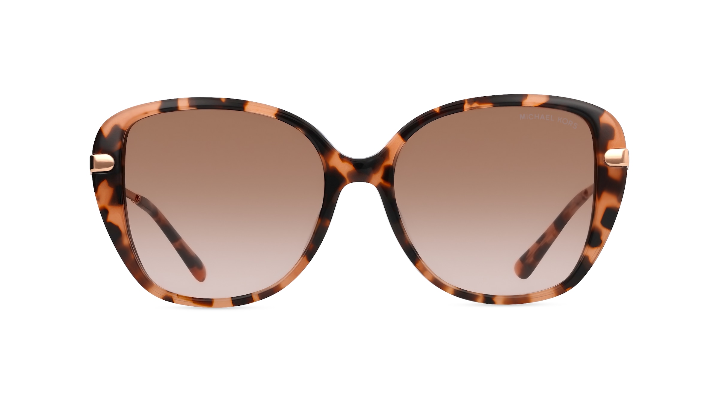 Michael Kors MK2185BU Damen-Sonnenbrille Vollrand Butterfly Acetat-Gestell, Havanna