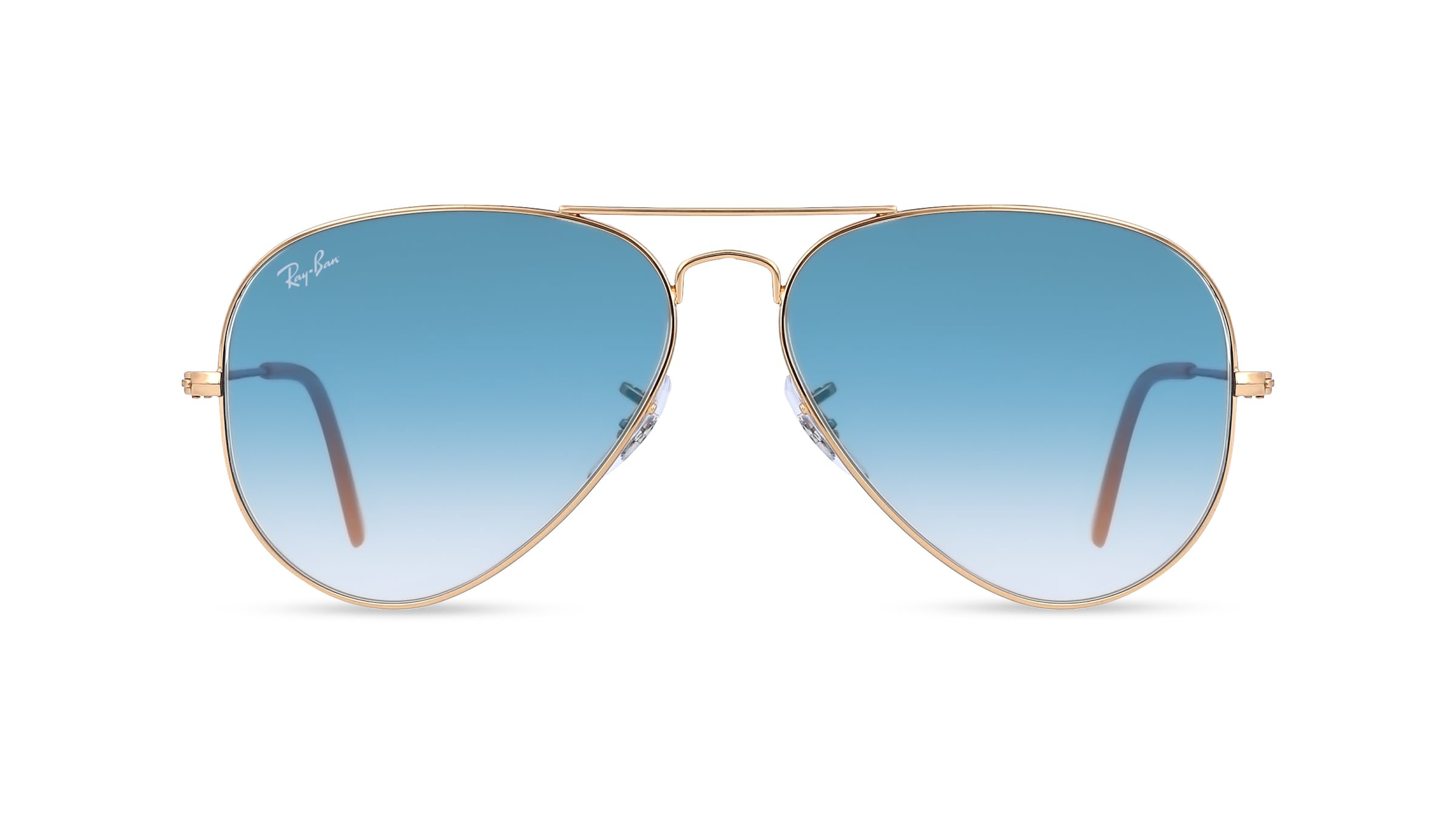 Ray-Ban RB 3025 AVIATOR LARGE METAL Unisex-Sonnenbrille Vollrand Pilot Metall-Gestell, gold