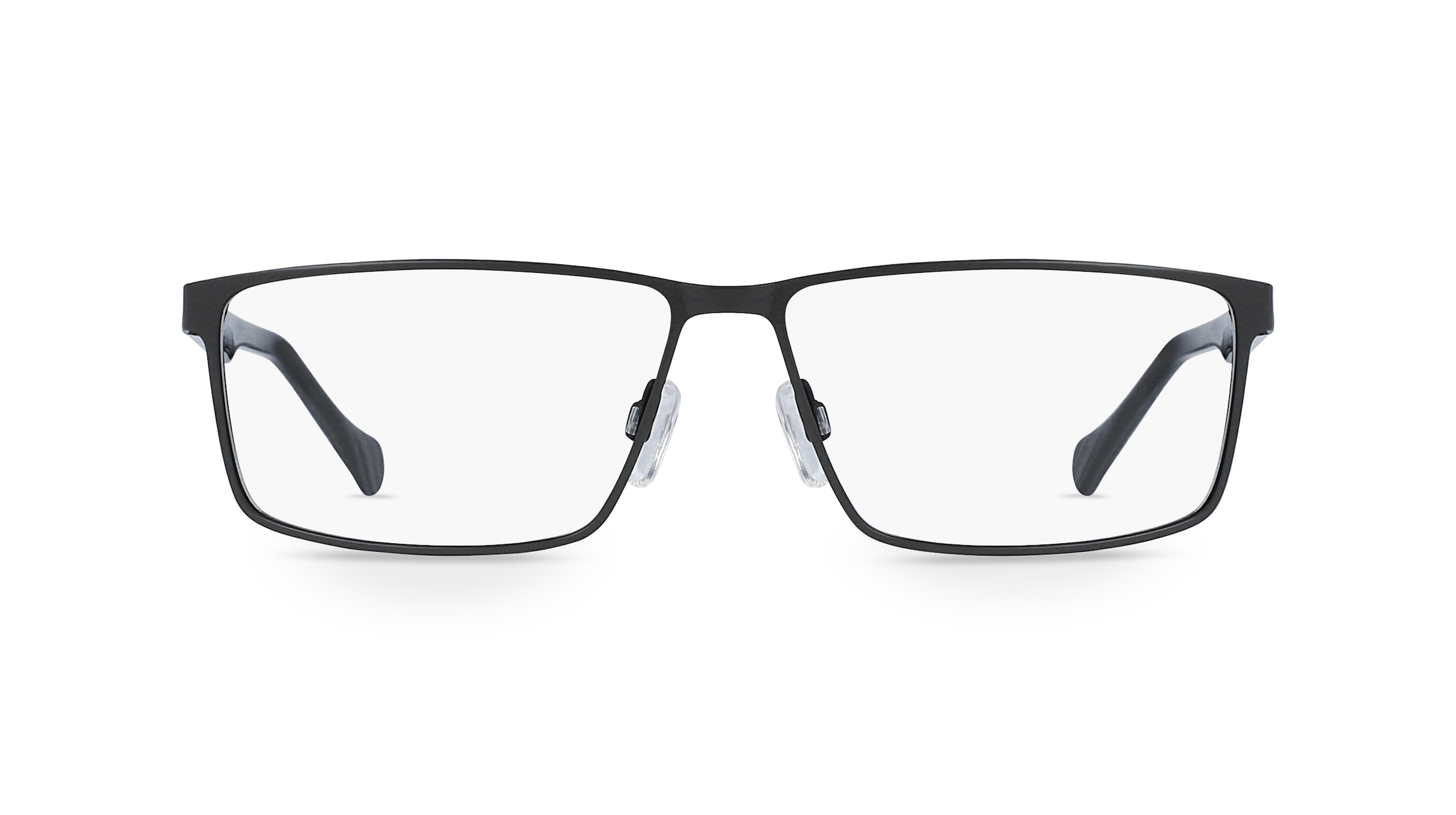 Fielmann 2180 FLEX CL Herren-Brille inkl. Gläser Vollrand Eckig Titan-Gestell 60mm/13mm/140mm, blau