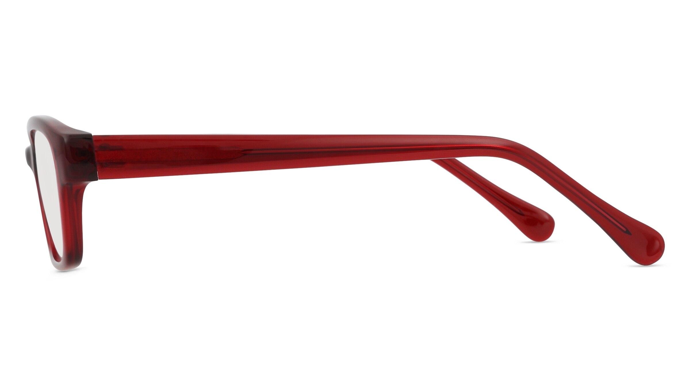 Thumbnail - Fielmann MC 593 CL Damen-Brille inkl. Gläser Vollrand Butterfly Propionat-Gestell 52mm/16mm/135mm, rot