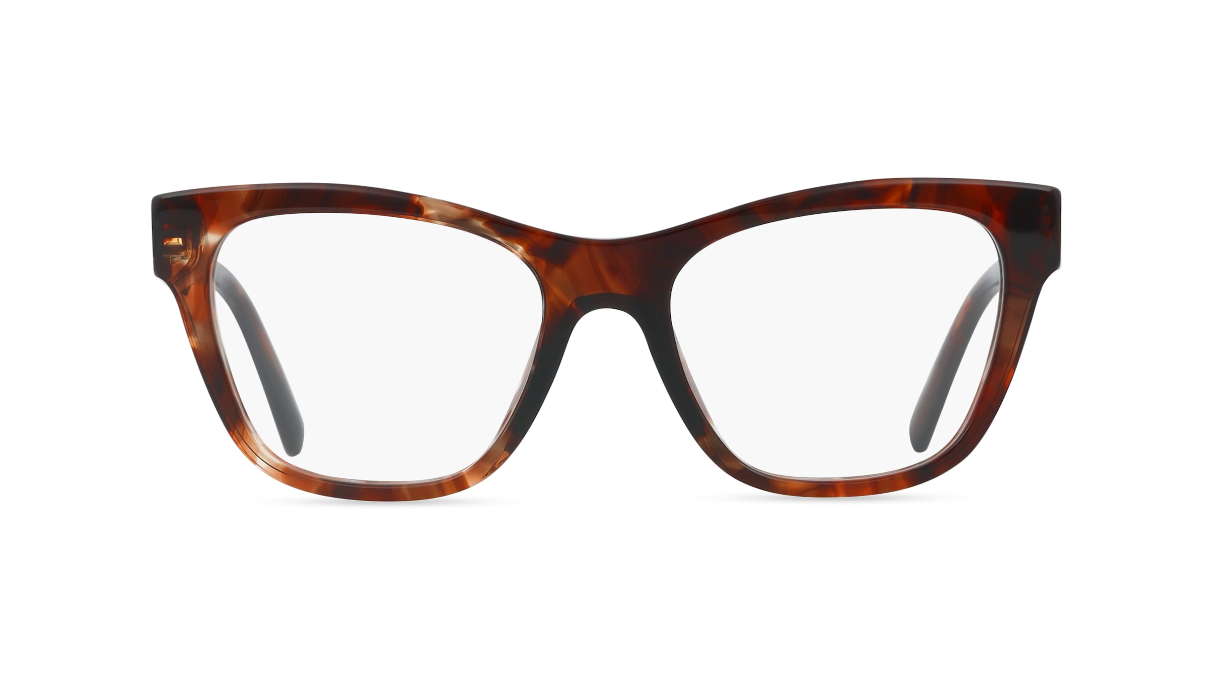 Dolce&amp;Gabbana 0DG3430 Damen-Brille inkl. Gläser Vollrand Quadratisch Acetat-Gestell 53/18/145, Havanna