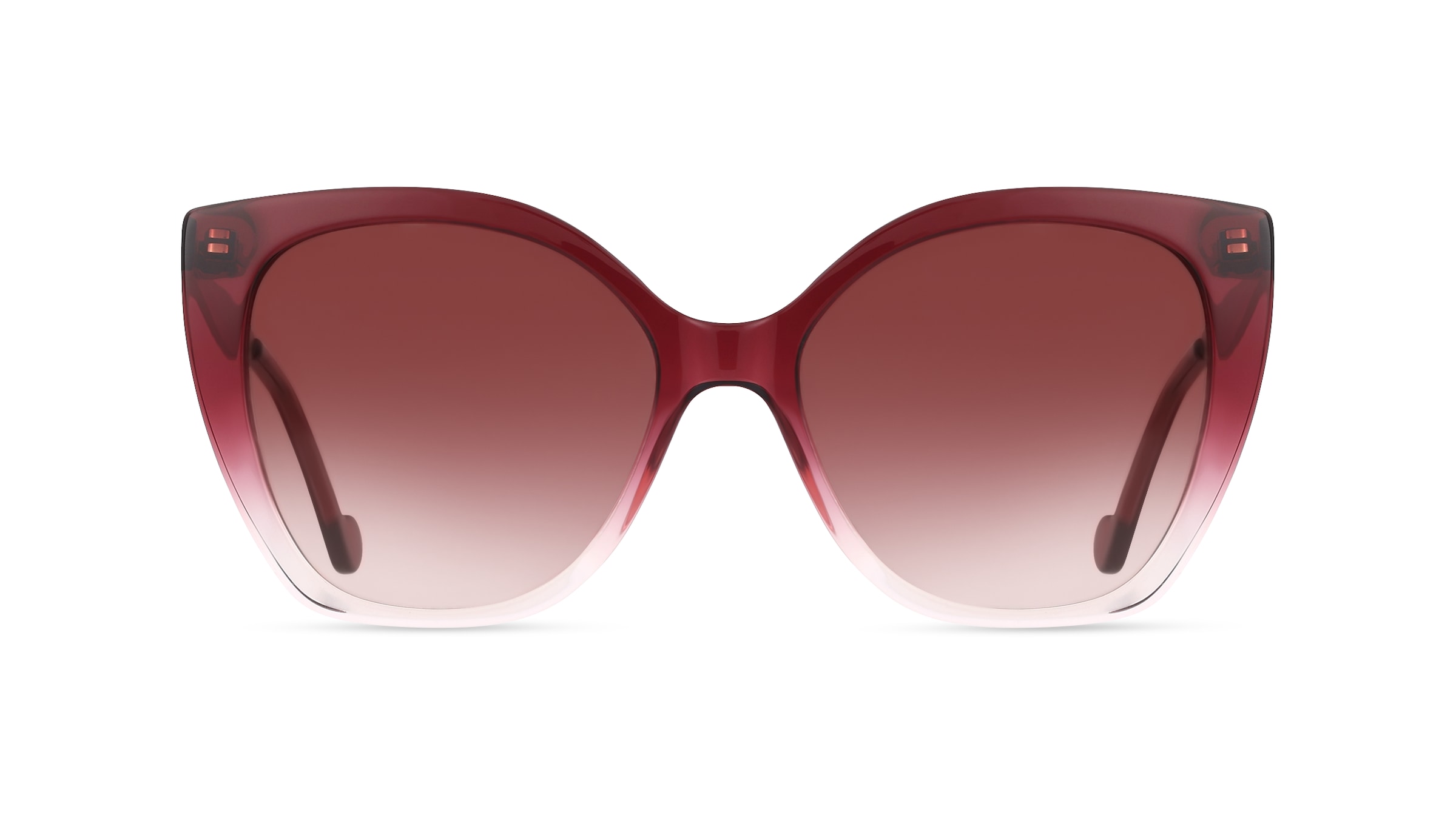 Liu Jo LJ752S Damen-Sonnenbrille Vollrand Butterfly Kunststoff-Gestell, pink