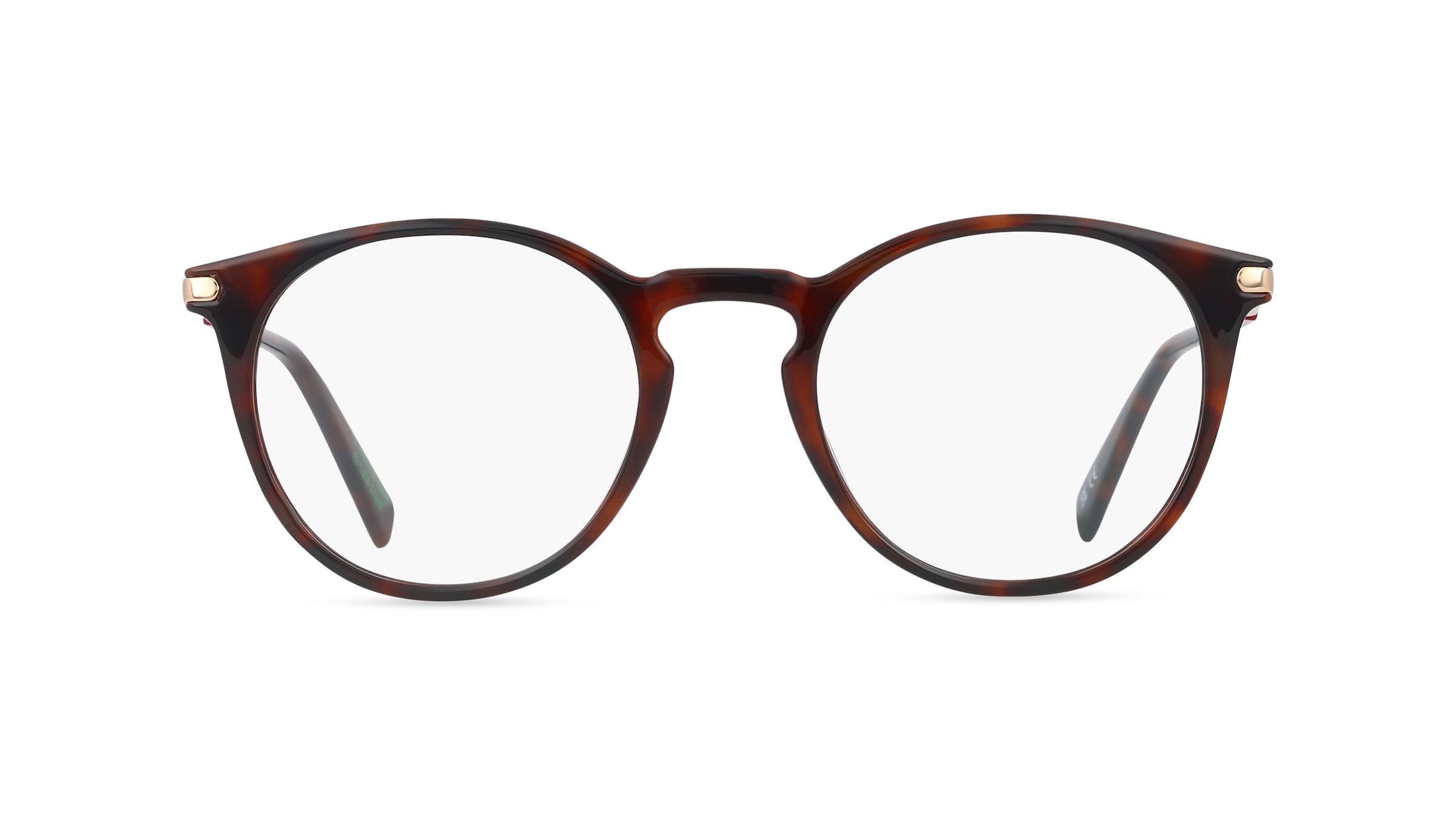 Levi’s LV 1089 Damen-Brille inkl. Gläser Vollrand Panto Kunststoff-Gestell 49/21/140, braun