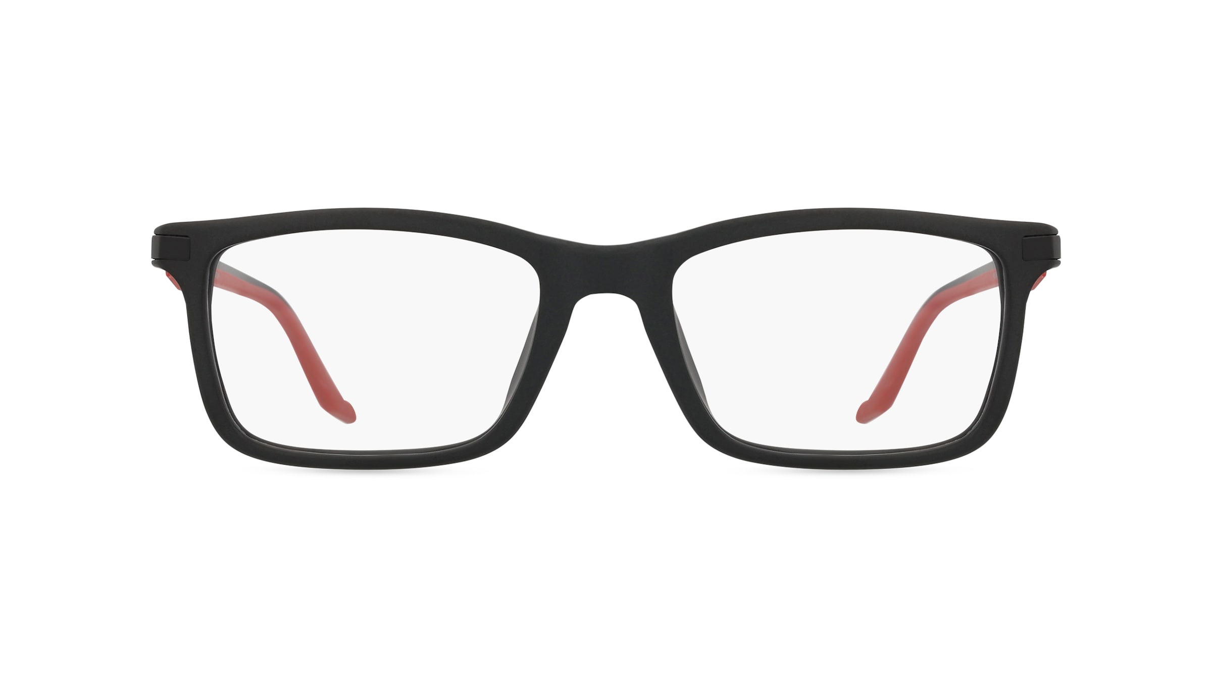 PUMA PU0410O Unisex-Brille inkl. Gläser Vollrand Eckig Acetat-Gestell 54/19/145, schwarz