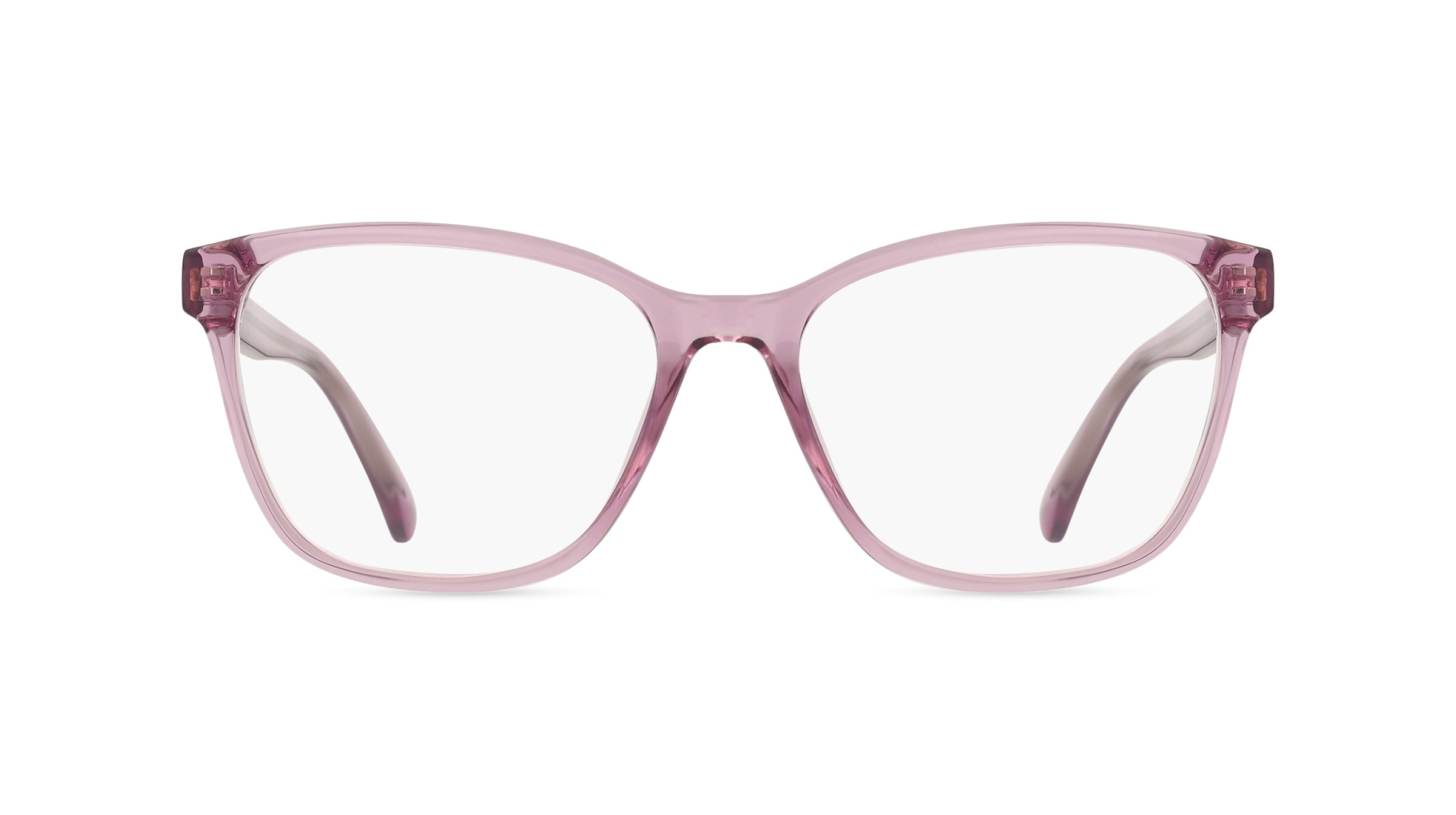 Fielmann OU 061 CL GERDA Damen-Brille inkl. Gläser Vollrand Eckig Acetat-Gestell 53mm/16mm/140mm, Lila