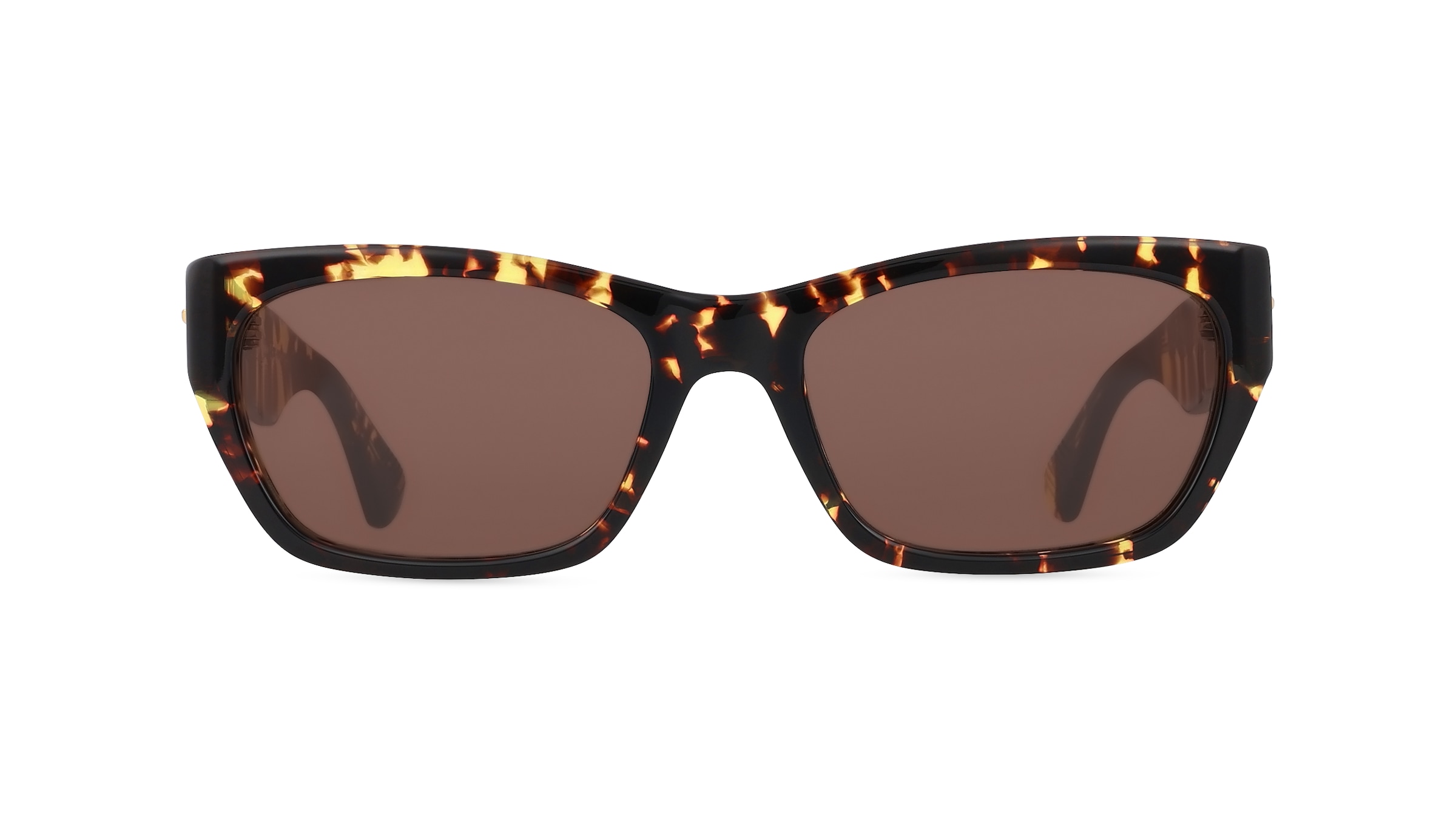 Bottega Veneta BV1143S Damen-Sonnenbrille Vollrand Butterfly Kunststoff-Gestell, braun